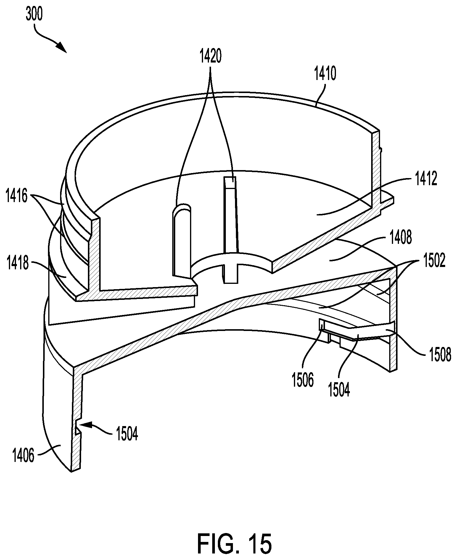 Patent US12312731 Figure 15 – Removable agitator with fabric softener dispenser