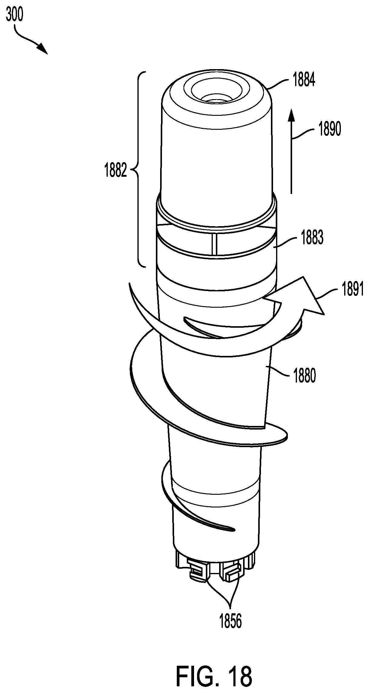Patent US12312731 Figure 18 – Removable agitator with fabric softener dispenser