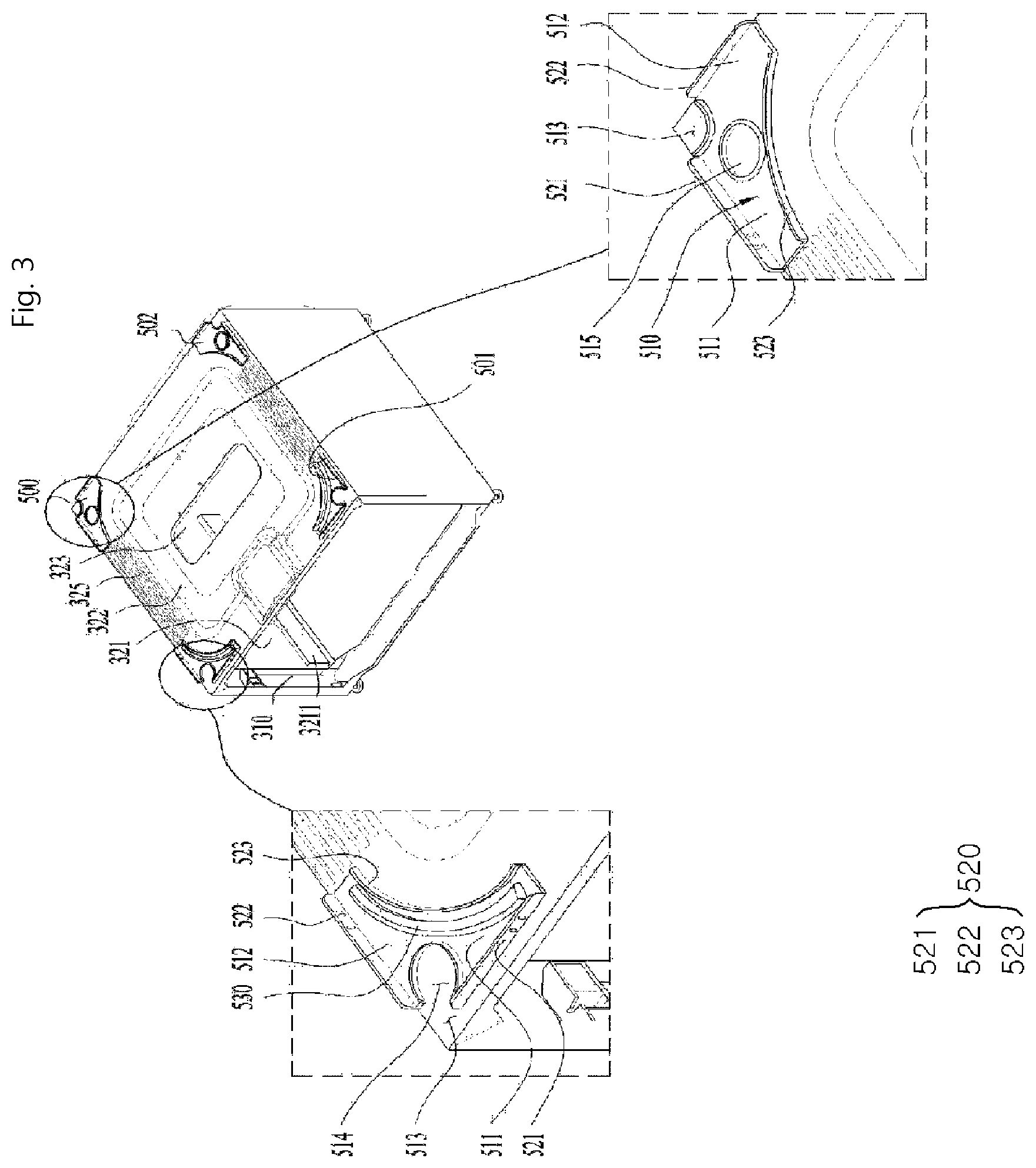 Patent US12312732 Figure 3 – Laundry treating apparatus