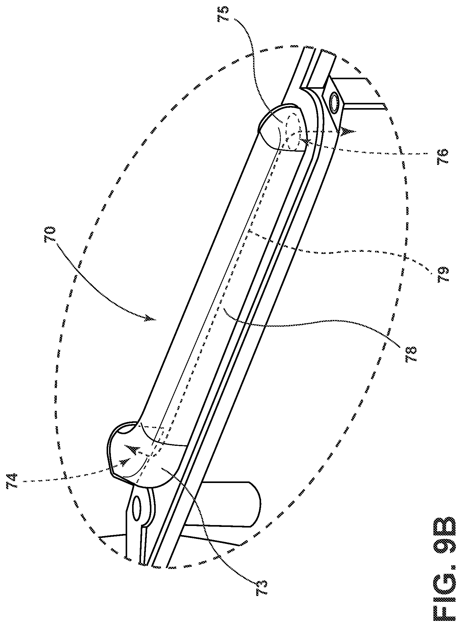 Patent US12312736 Figure 10 – Drain system for a laundry appliance