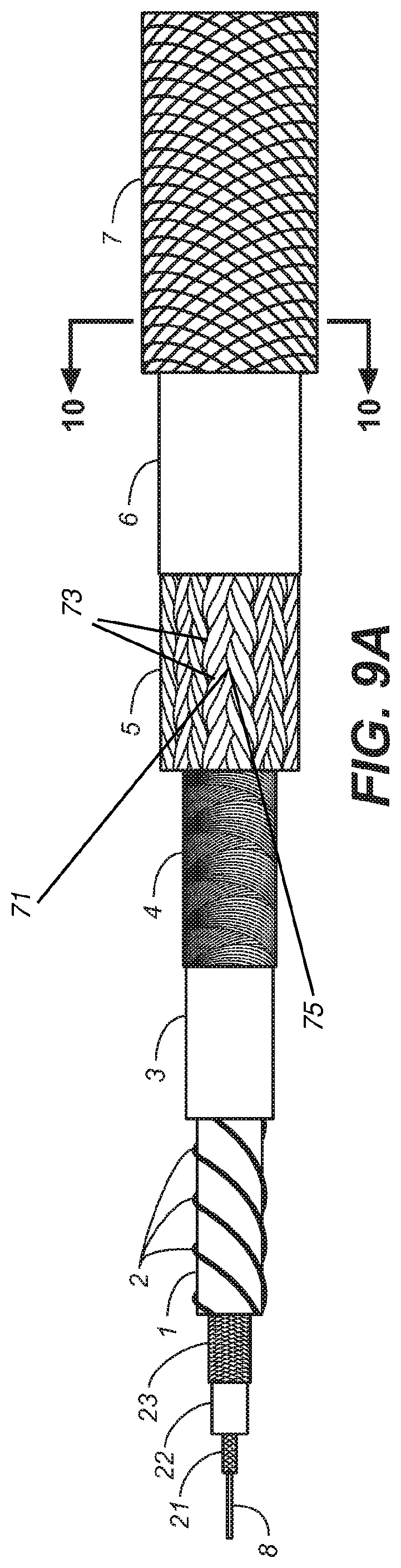Patent US12312742 Figure 9 – Elongation and heat indicating synthetic fiber rope