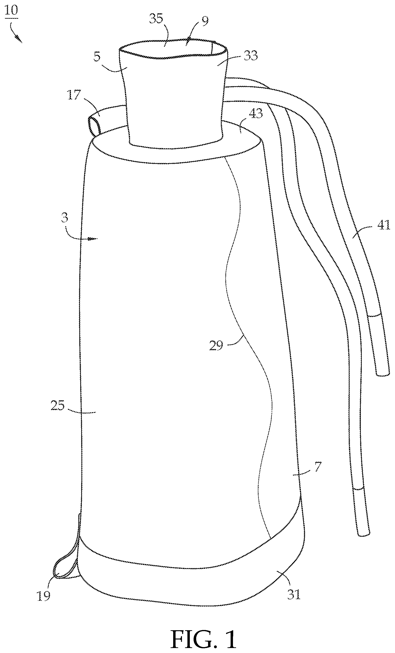 Patent US12312743 Figure 1 – Knot protector