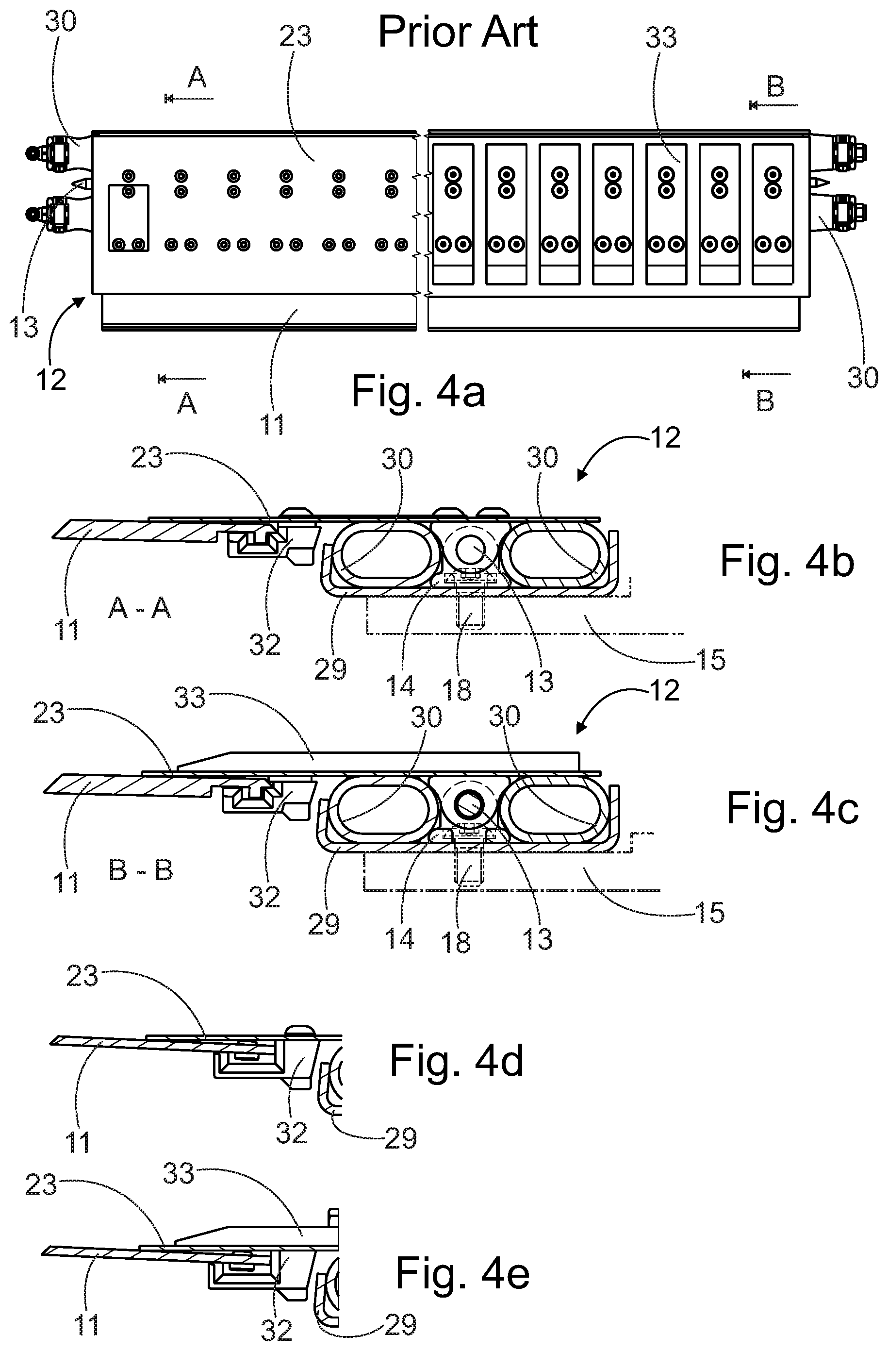 Patent US12312744 Figure 4 – Bracket for a pivot rod in a doctor arrangement and doctor arrangement for a fiber web machine