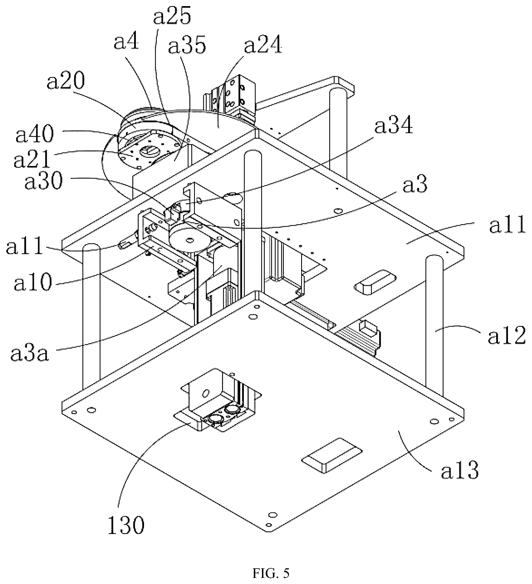 Patent US12312748 Figure 5 – Pulp molded product line with roll forming function