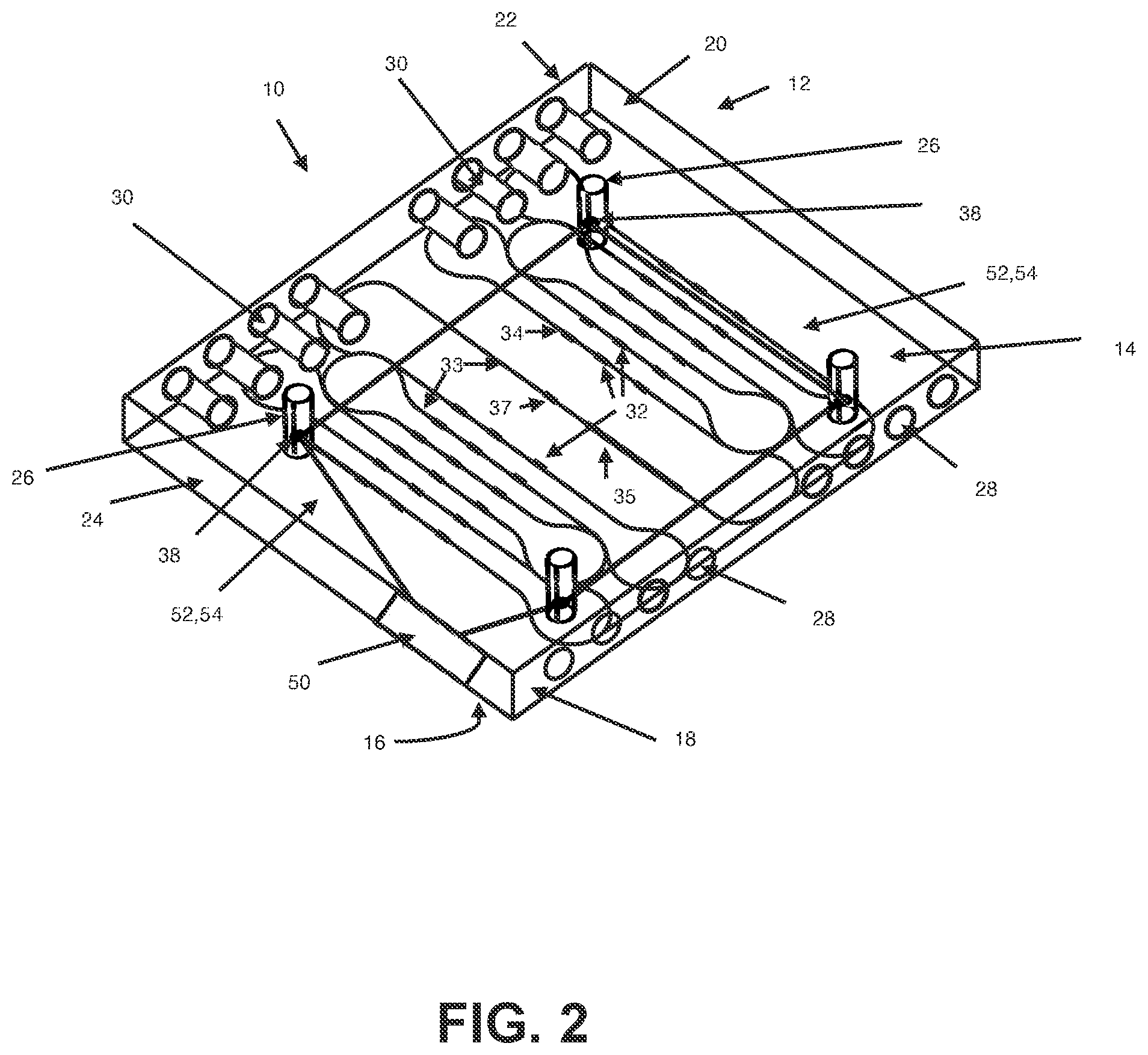 Patent US12312750 Figure 2 – Sensor deployment for modular pavement slabs