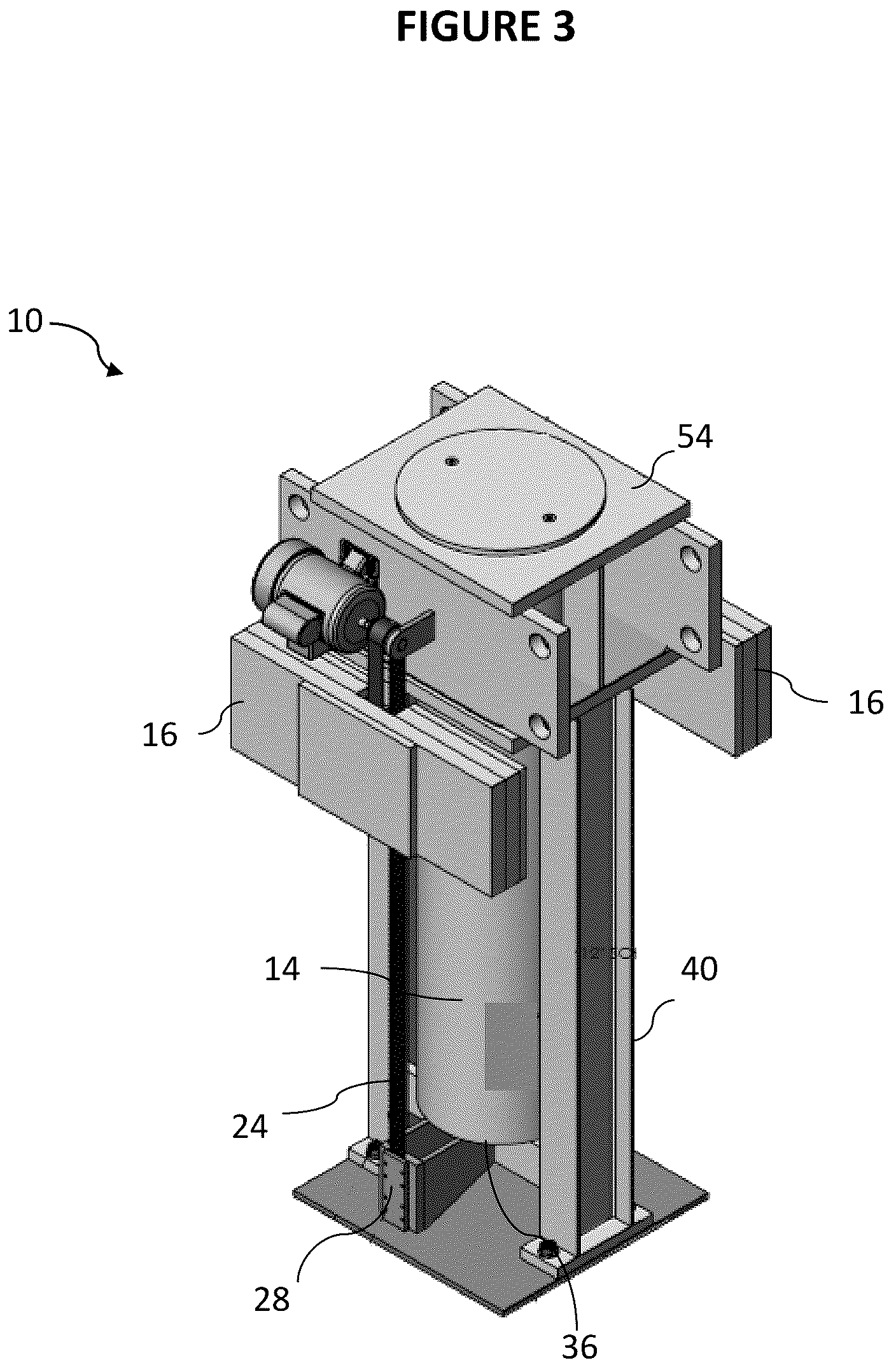 Patent US12312754 Figure 3 – Counterweight deployable vehicle barrier