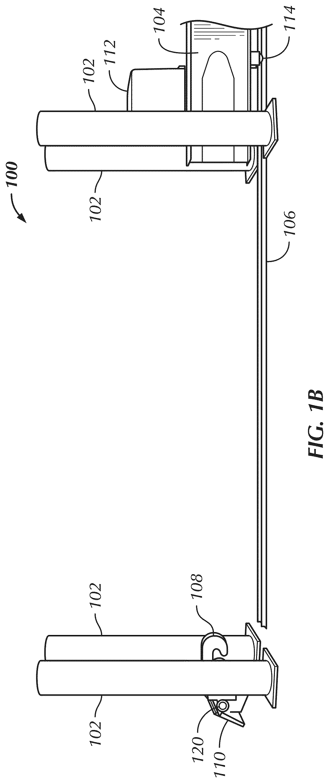 Patent US12312755 Figure 2 – High collision force resistant gate