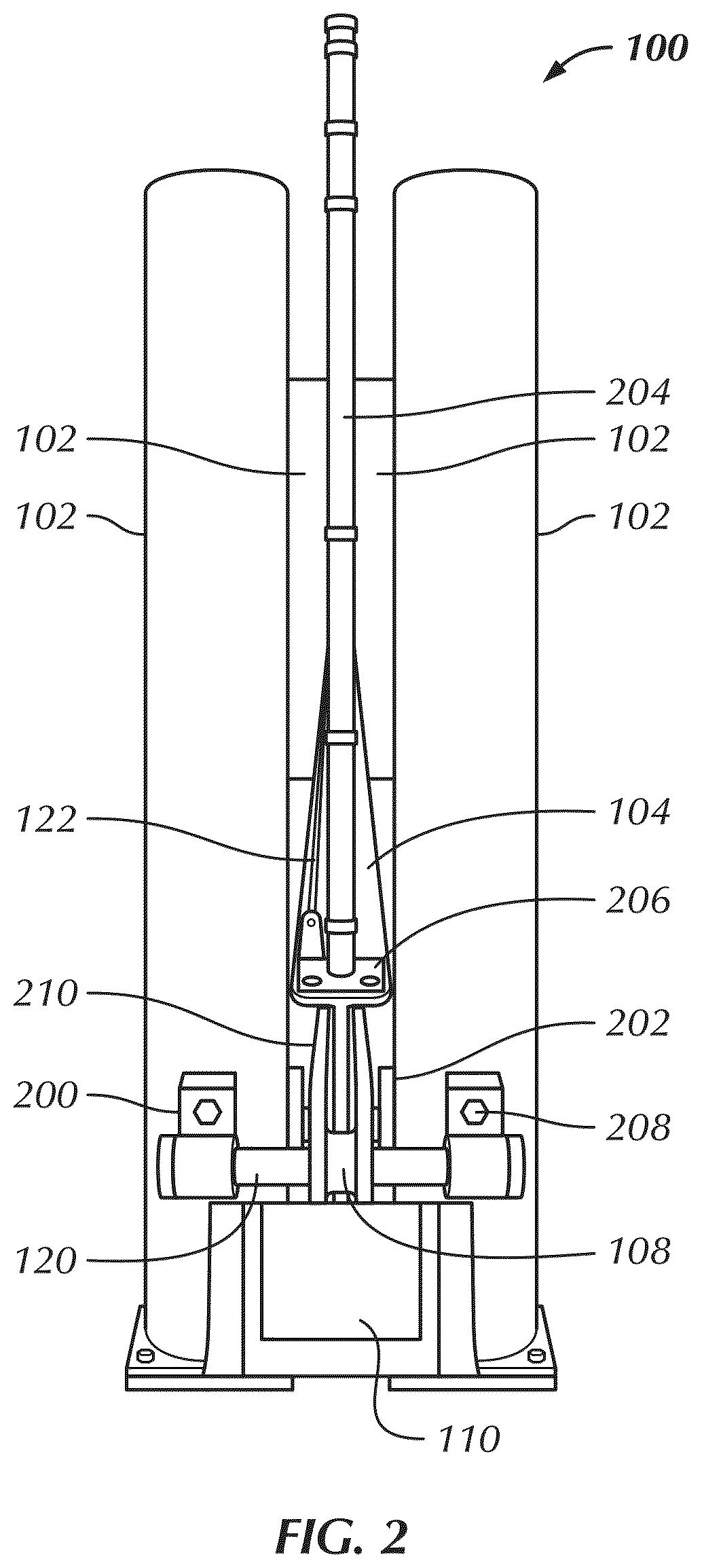 Patent US12312755 Figure 4 – High collision force resistant gate
