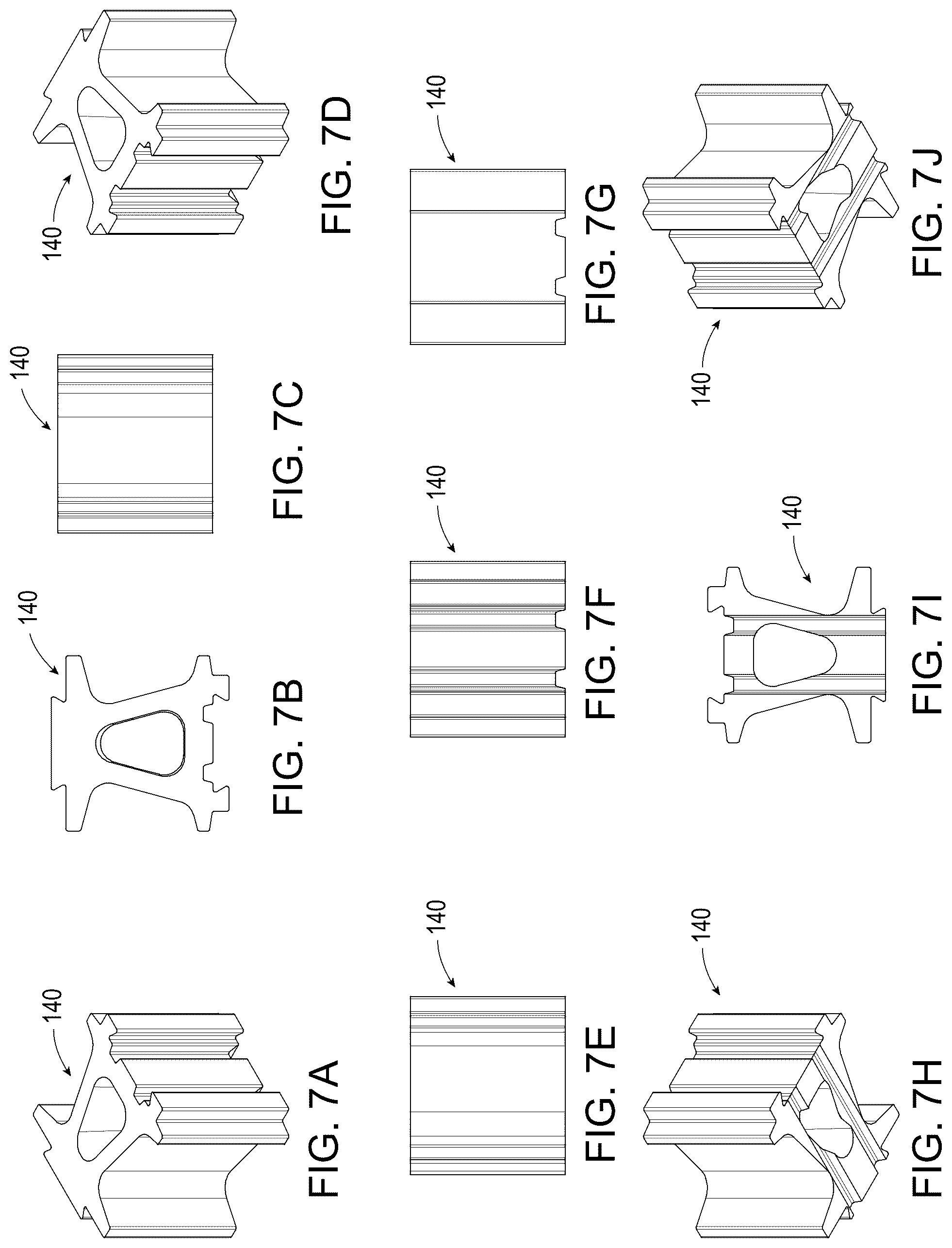 Patent US12312760 Figure 7 – Segmented wall systems having tail blocks