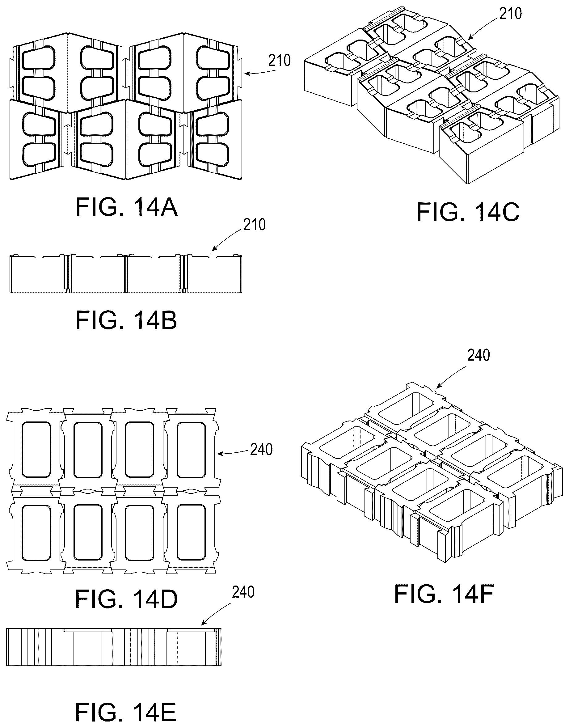 Patent US12312760 Figure 14 – Segmented wall systems having tail blocks