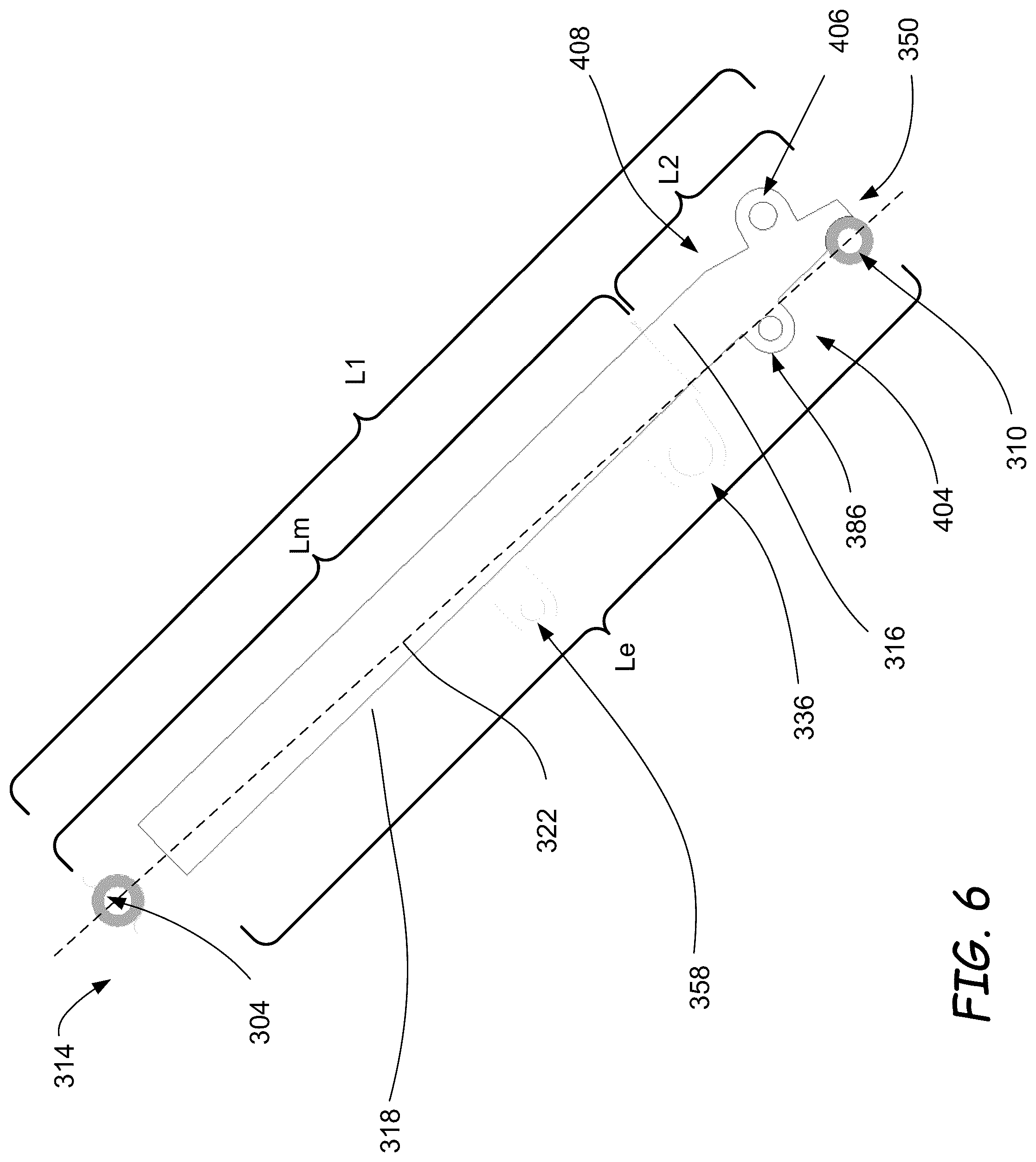 Patent US12312764 Figure 7 – Self-leveling lift arm assembly for power machines