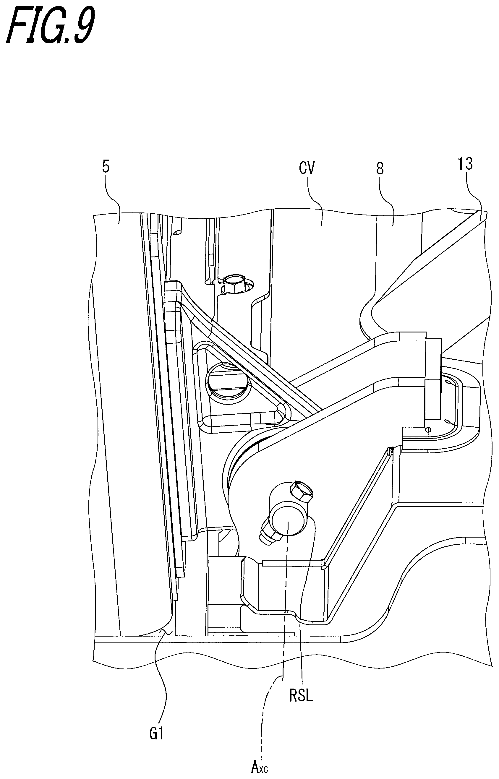 Patent US12312767 Figure 9 – Work vehicle