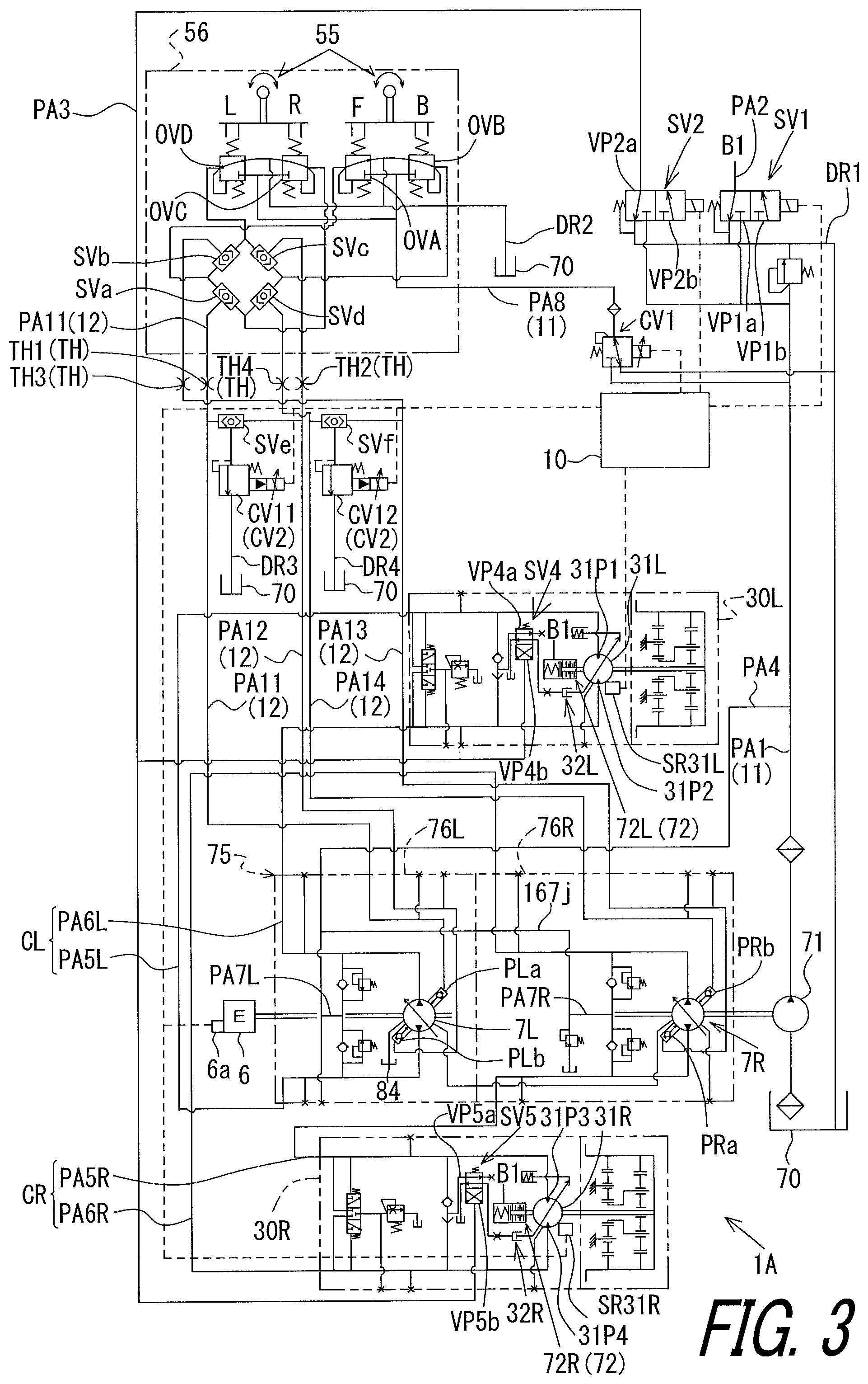 Patent US12312771 Figure 3 – Work vehicle and control method for work vehicle