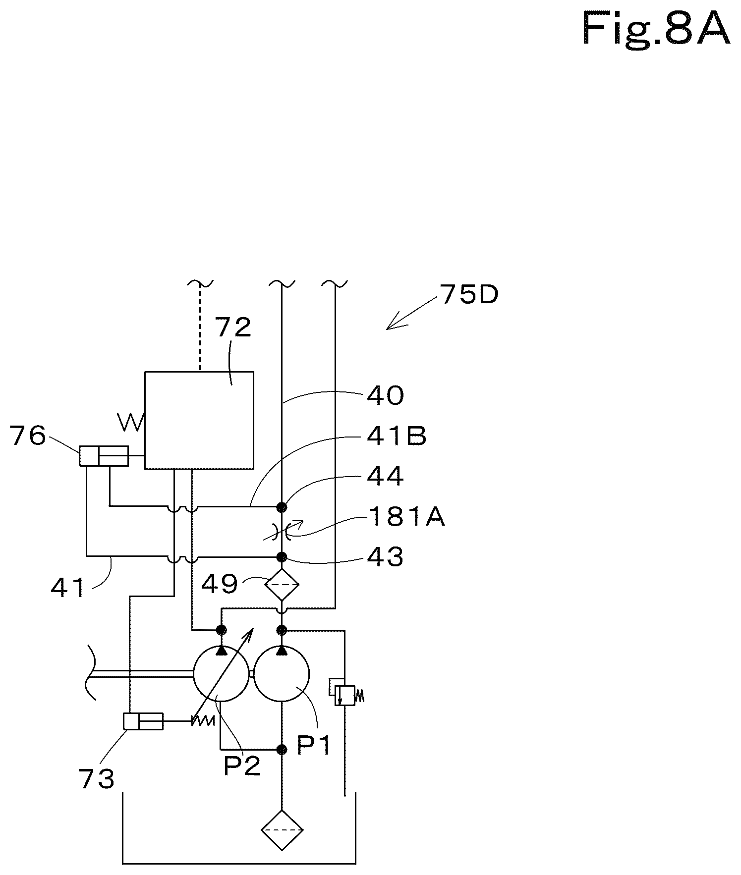 Patent US12312772 Figure 13 – Hydraulic system for working machine