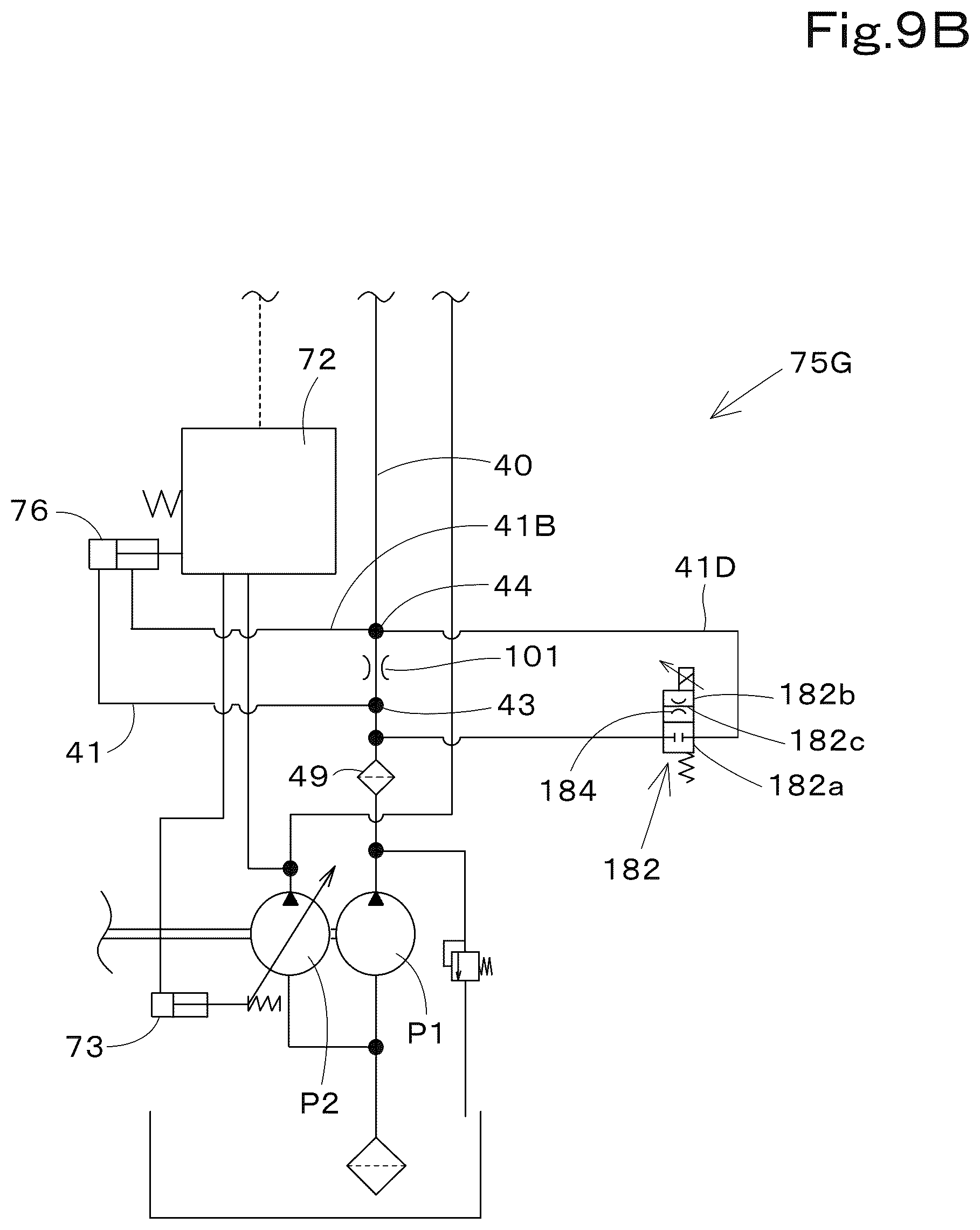 Patent US12312772 Figure 16 – Hydraulic system for working machine