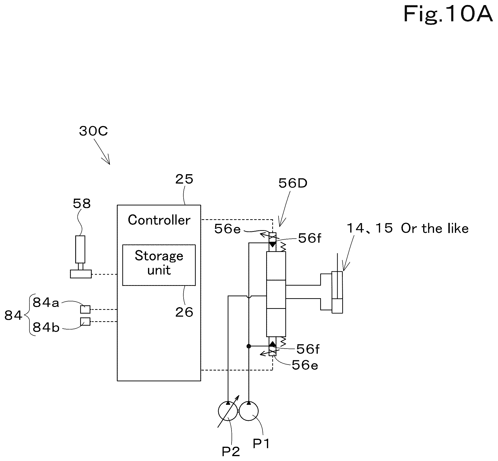 Patent US12312772 Figure 19 – Hydraulic system for working machine