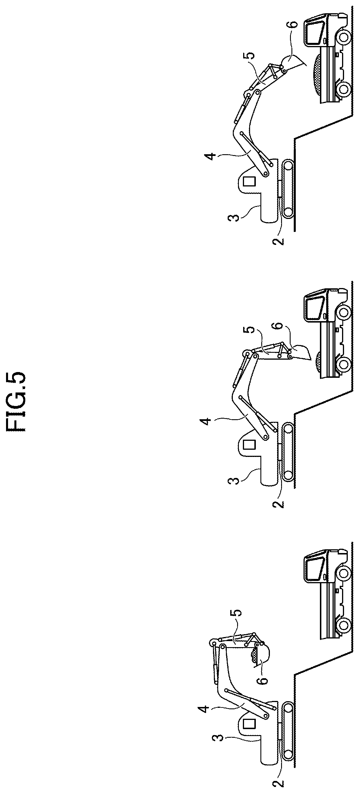 Patent US12312773 Figure 5 – Excavator