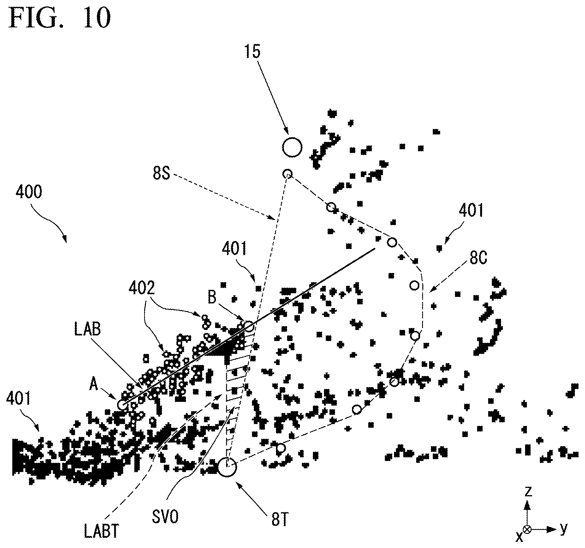 Patent US12312774 Figure 10 – Excavation information processing device, work machine, excavation support device, and excavation information processing method