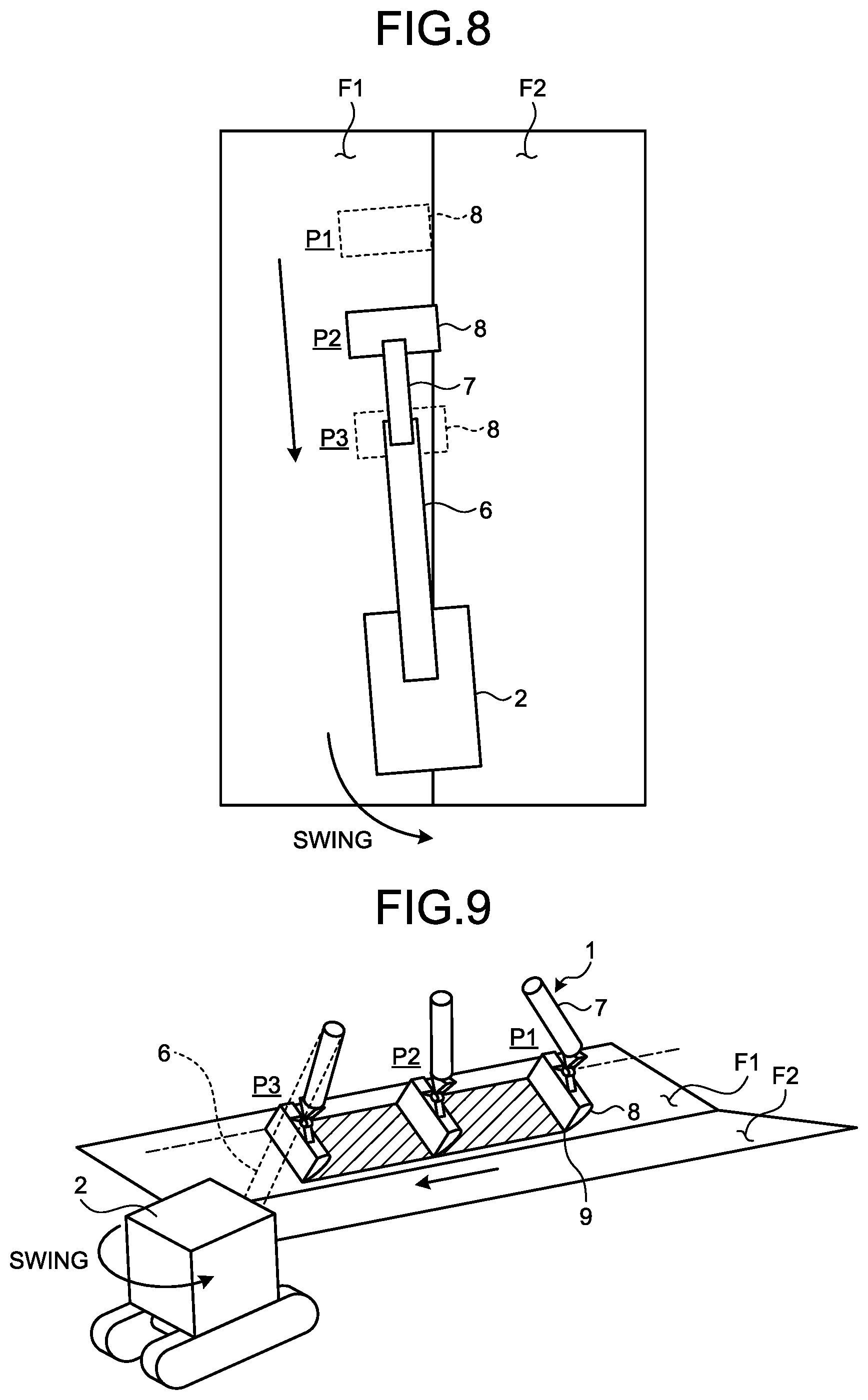 Patent US12312775 Figure 8 – Construction machine control system and construction machine control method