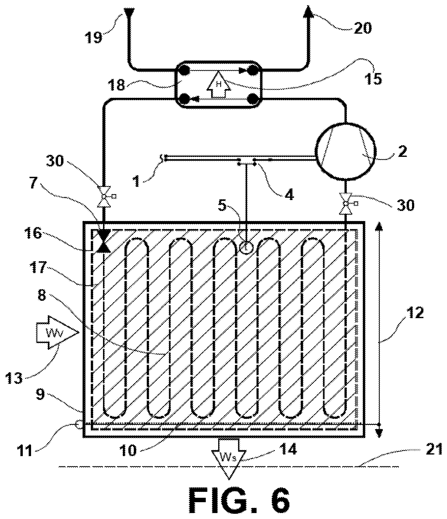 Patent US12312777 Figure 6 – Apparatus to harvest atmospheric water vapor