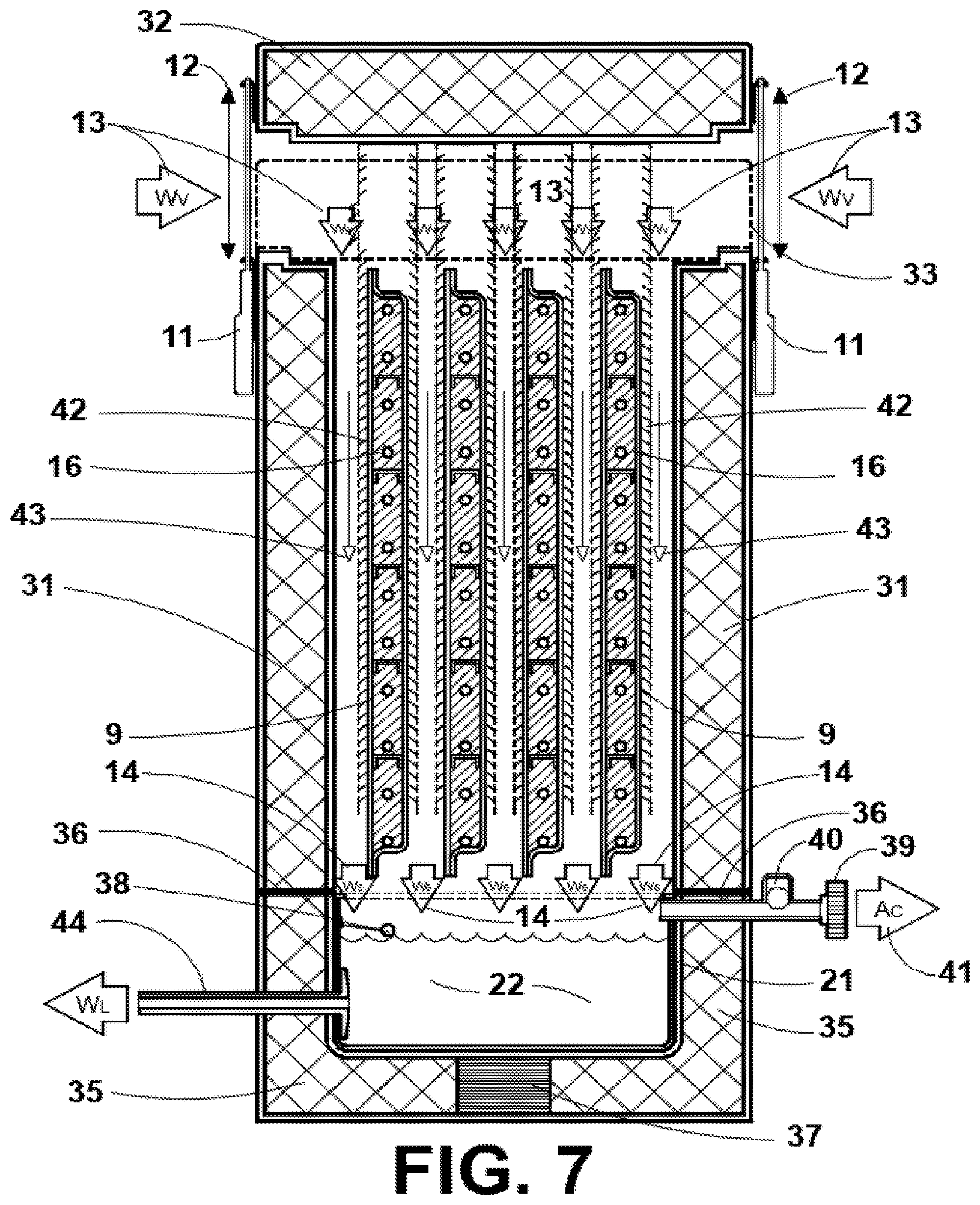Patent US12312777 Figure 7 – Apparatus to harvest atmospheric water vapor