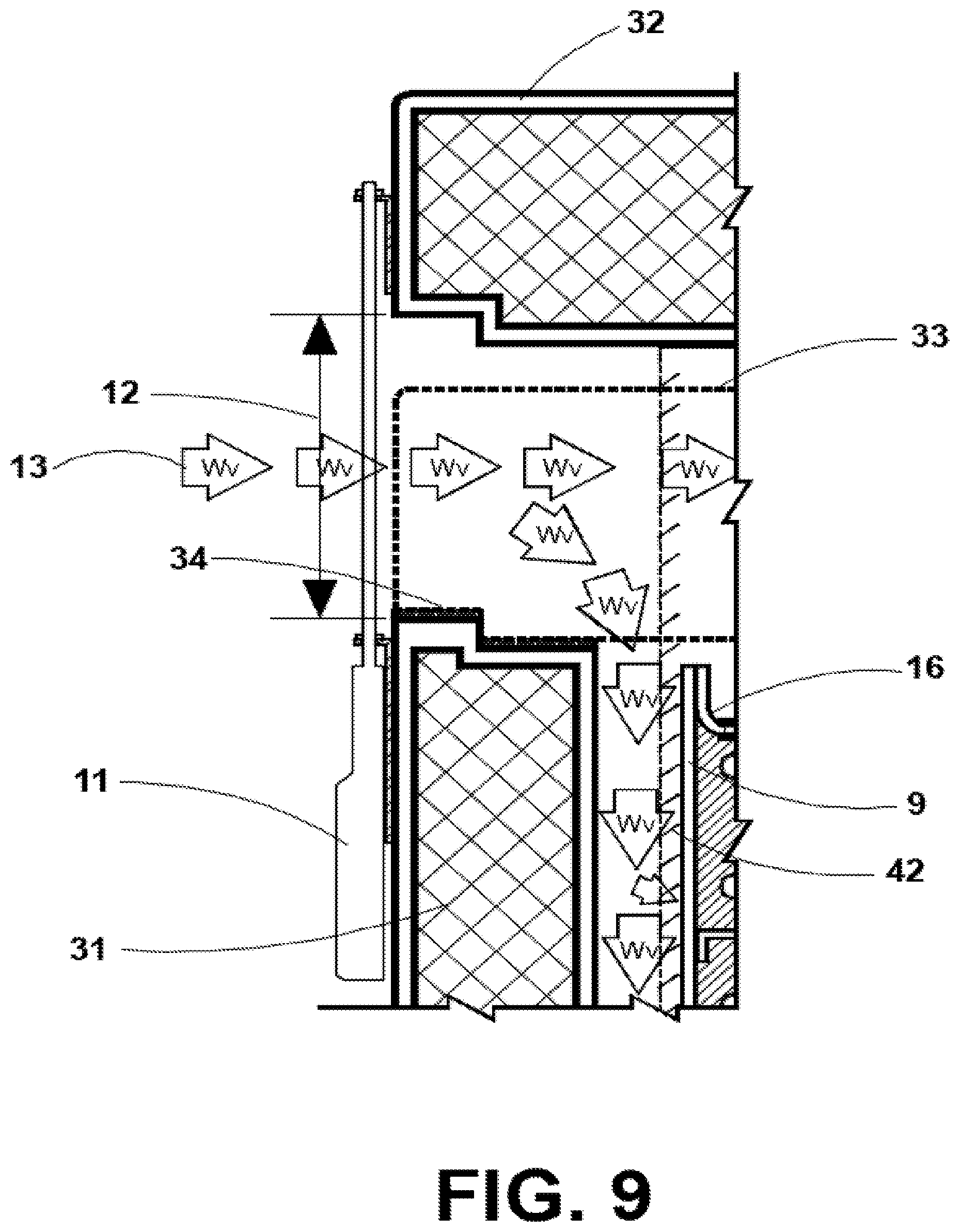 Patent US12312777 Figure 9 – Apparatus to harvest atmospheric water vapor