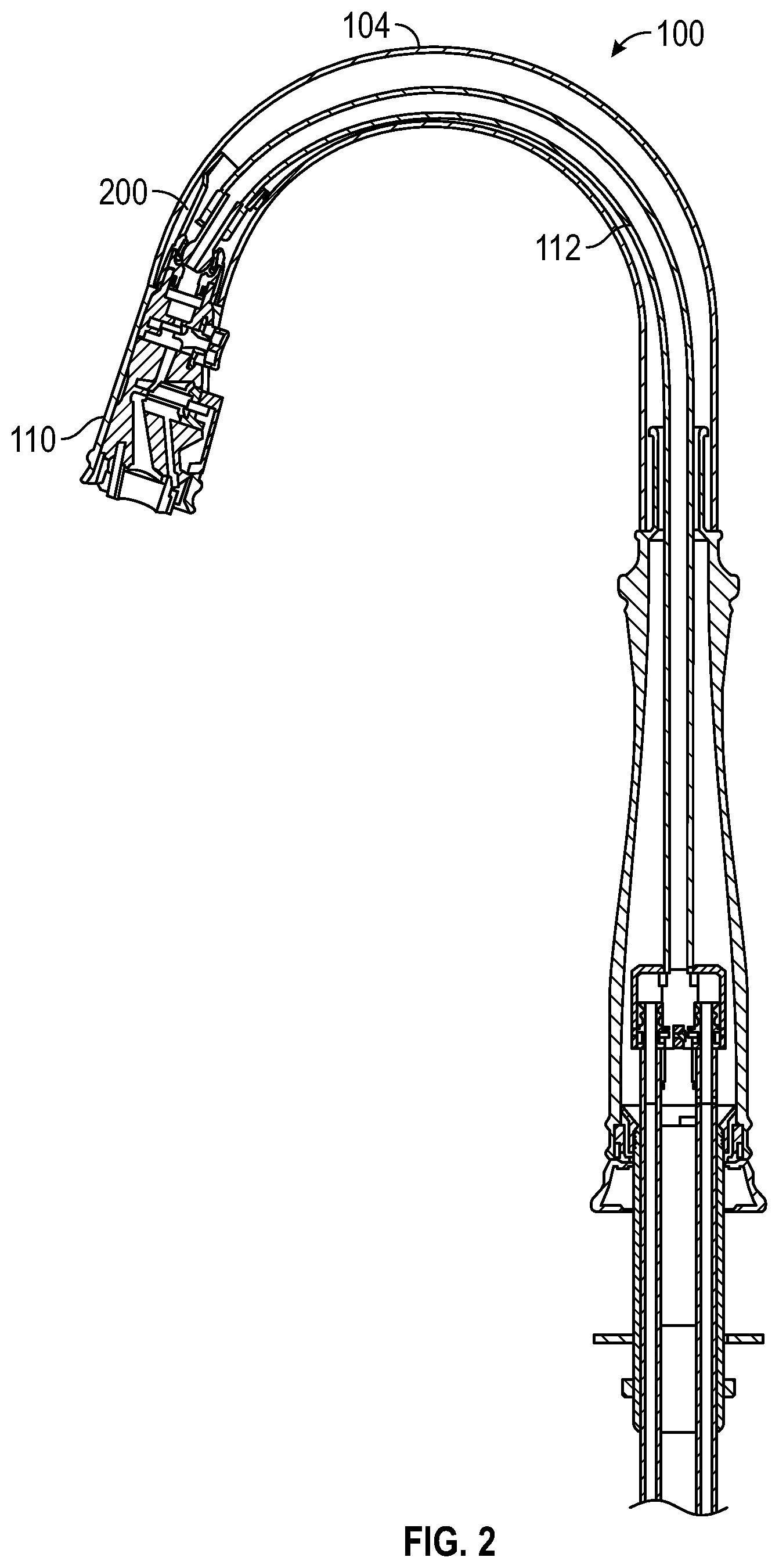 Patent US12312782 Figure 2 – Slow close insert for faucets