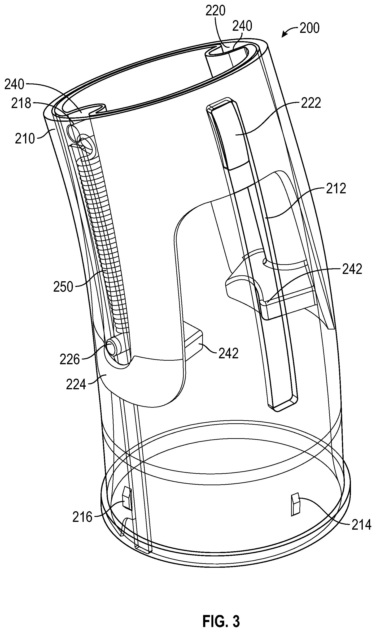 Patent US12312782 Figure 3 – Slow close insert for faucets