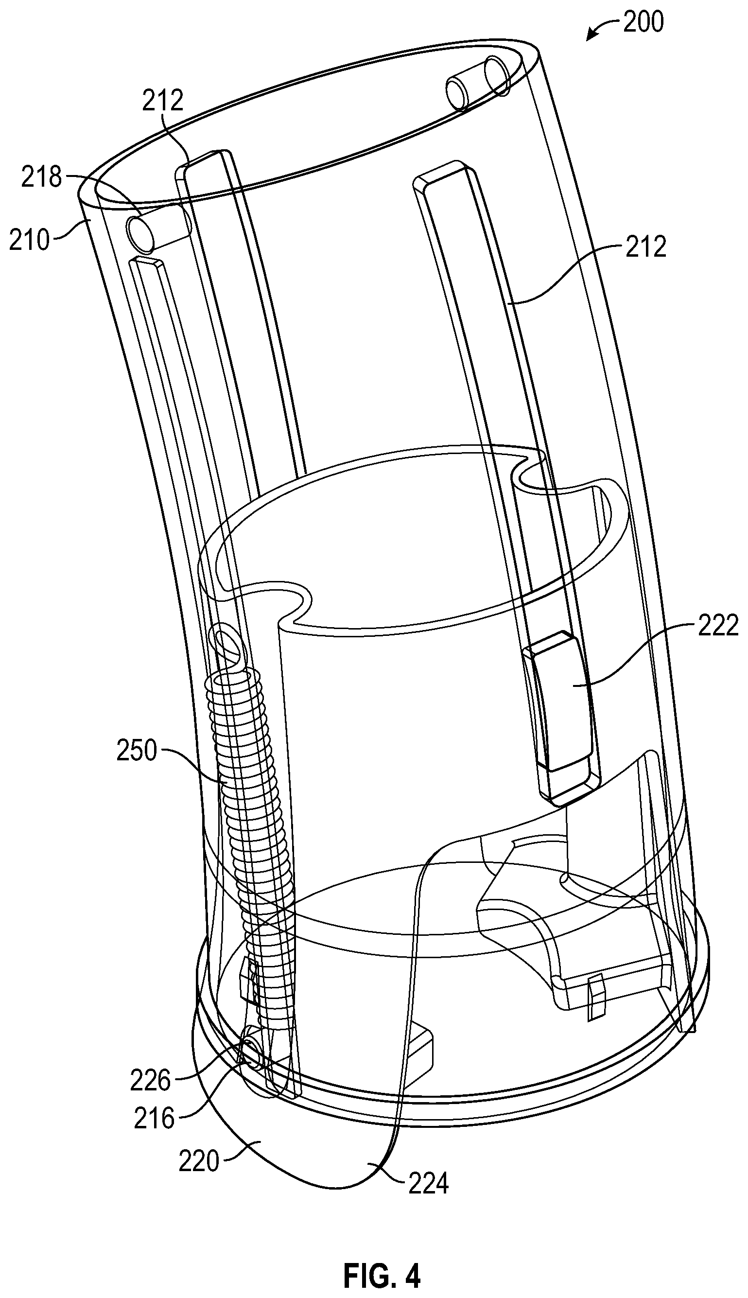 Patent US12312782 Figure 4 – Slow close insert for faucets