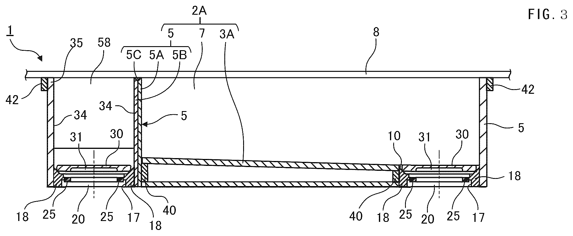 Patent US12312787 Figure 3 – Kitchen sink
