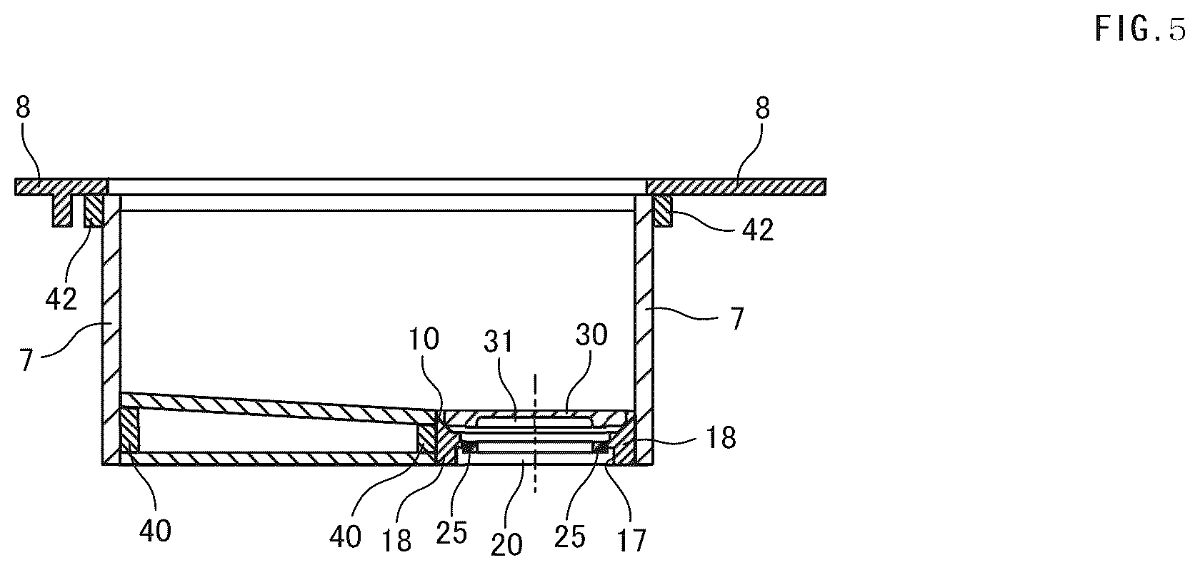 Patent US12312787 Figure 5 – Kitchen sink