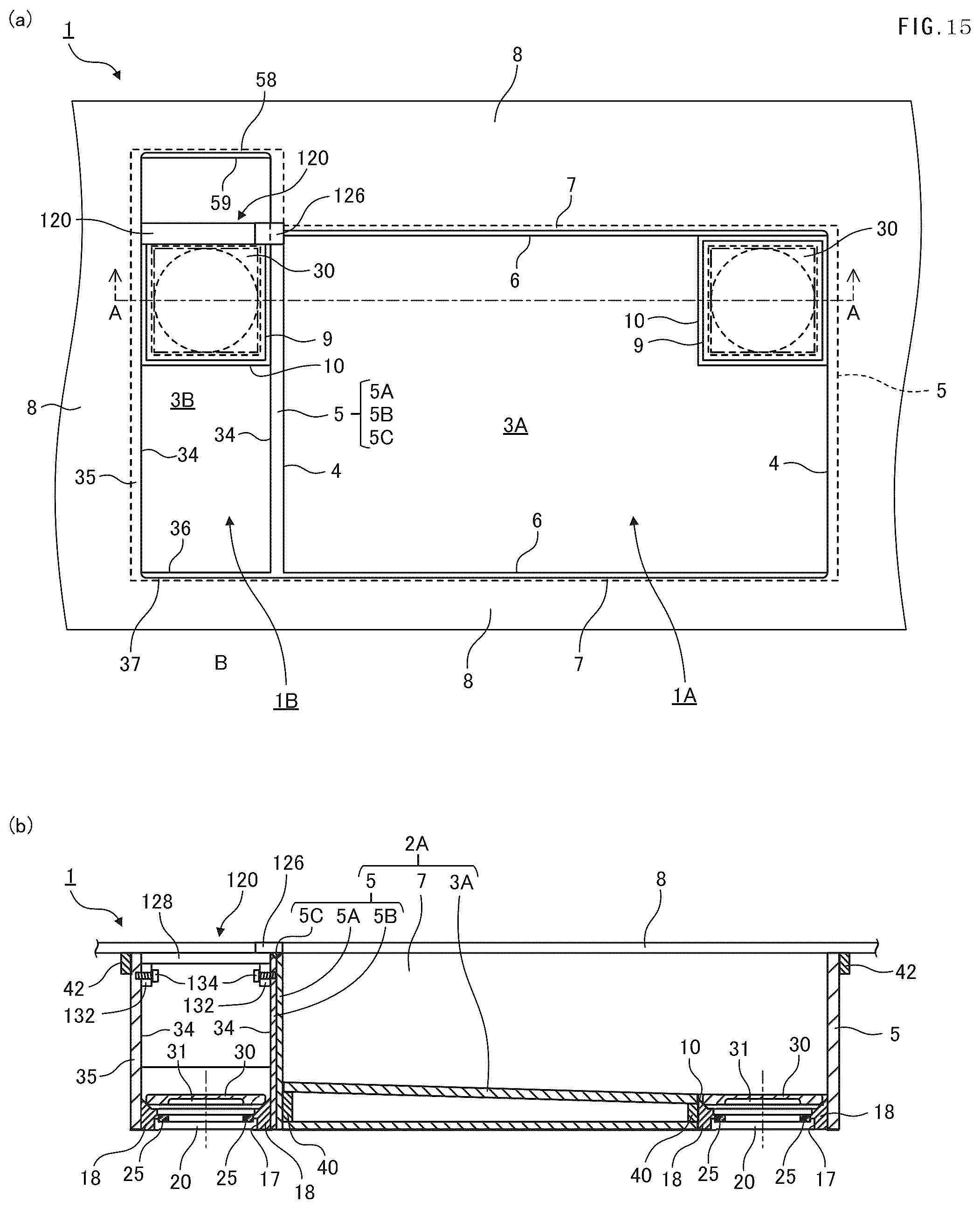 Patent US12312787 Figure 15 – Kitchen sink