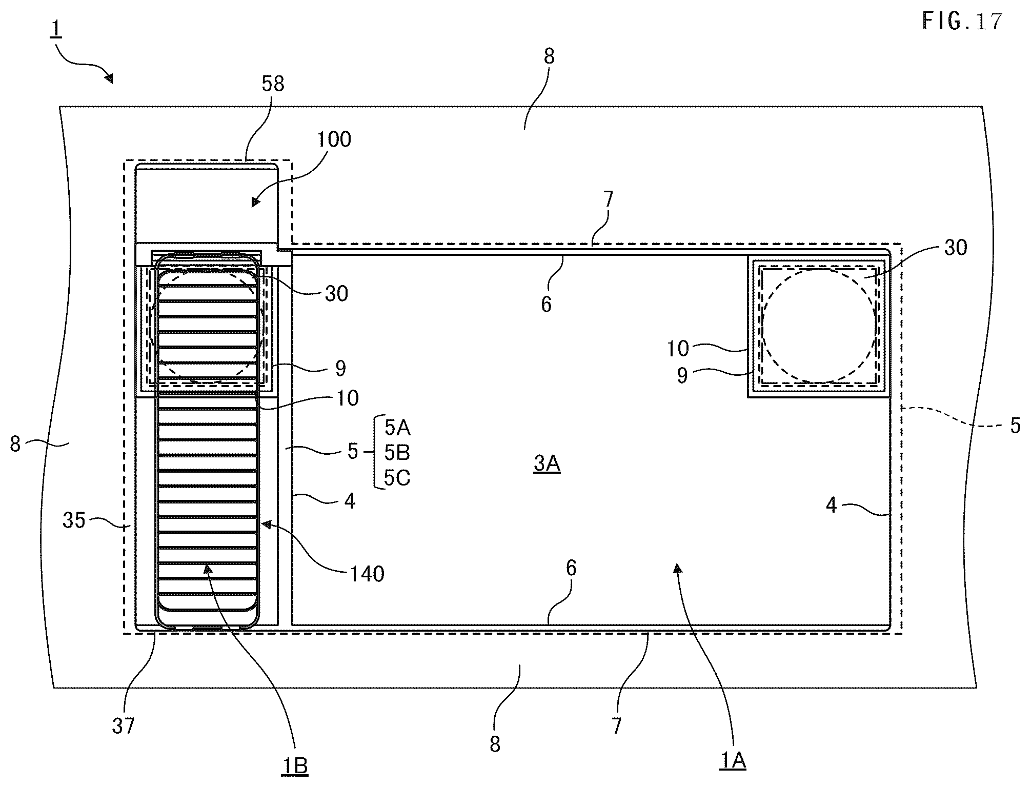 Patent US12312787 Figure 17 – Kitchen sink