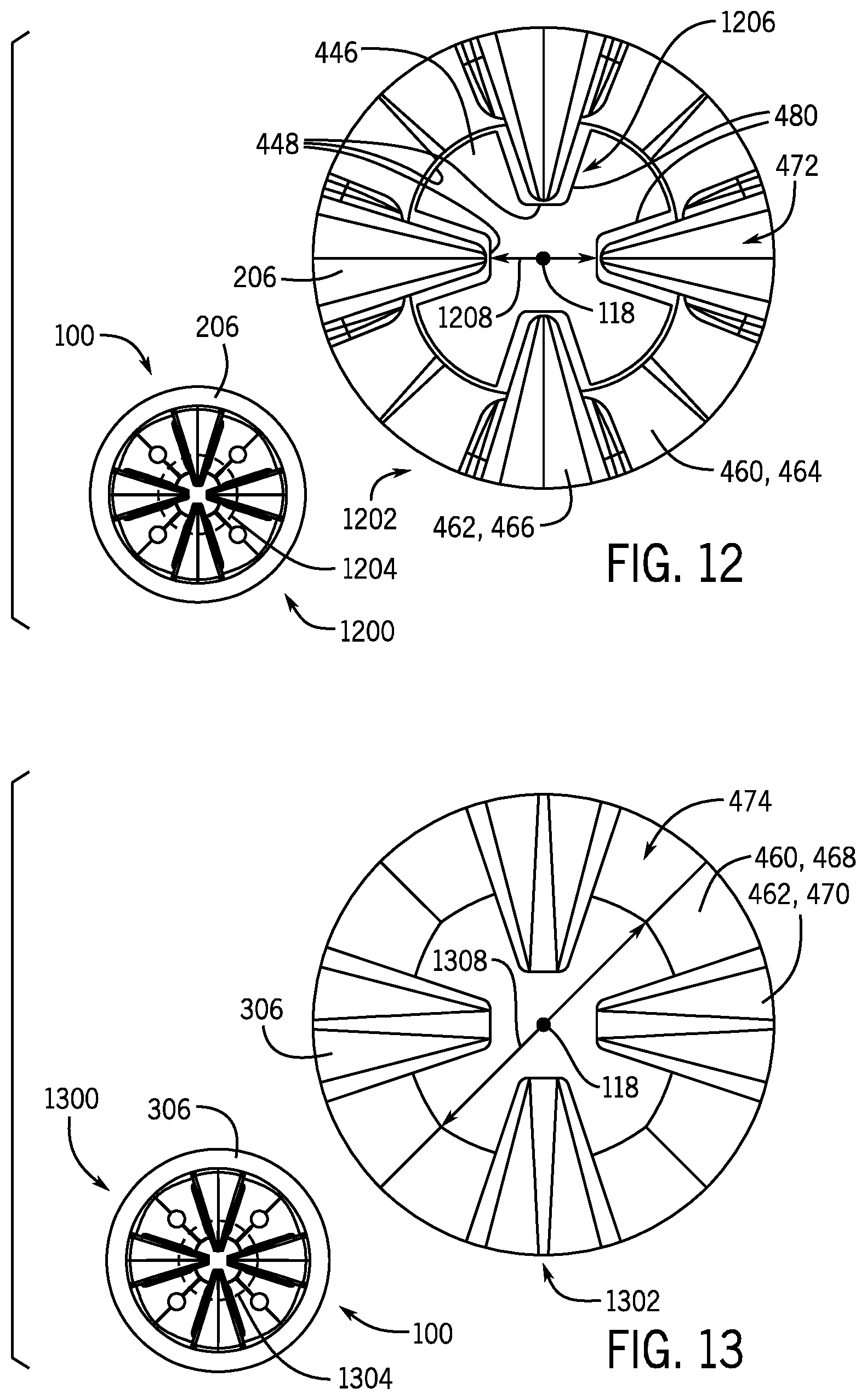 Patent US12312788 Figure 7 – Reversible baffle for disposer system and method of implementing same in a sink flange of a disposer system