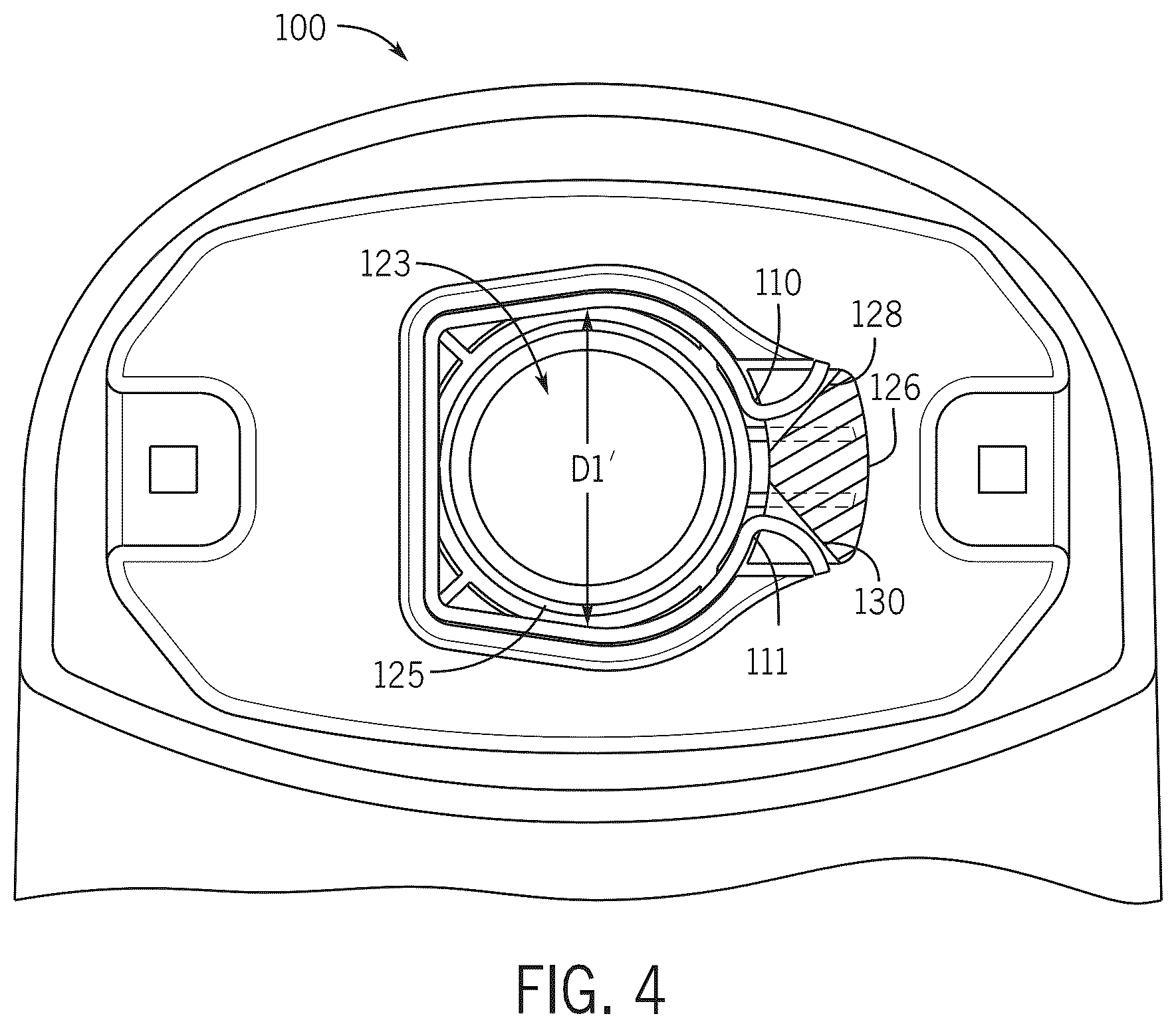 Patent US12312789 Figure 5 – Quick-coupling mechanism for toilet and method of using same