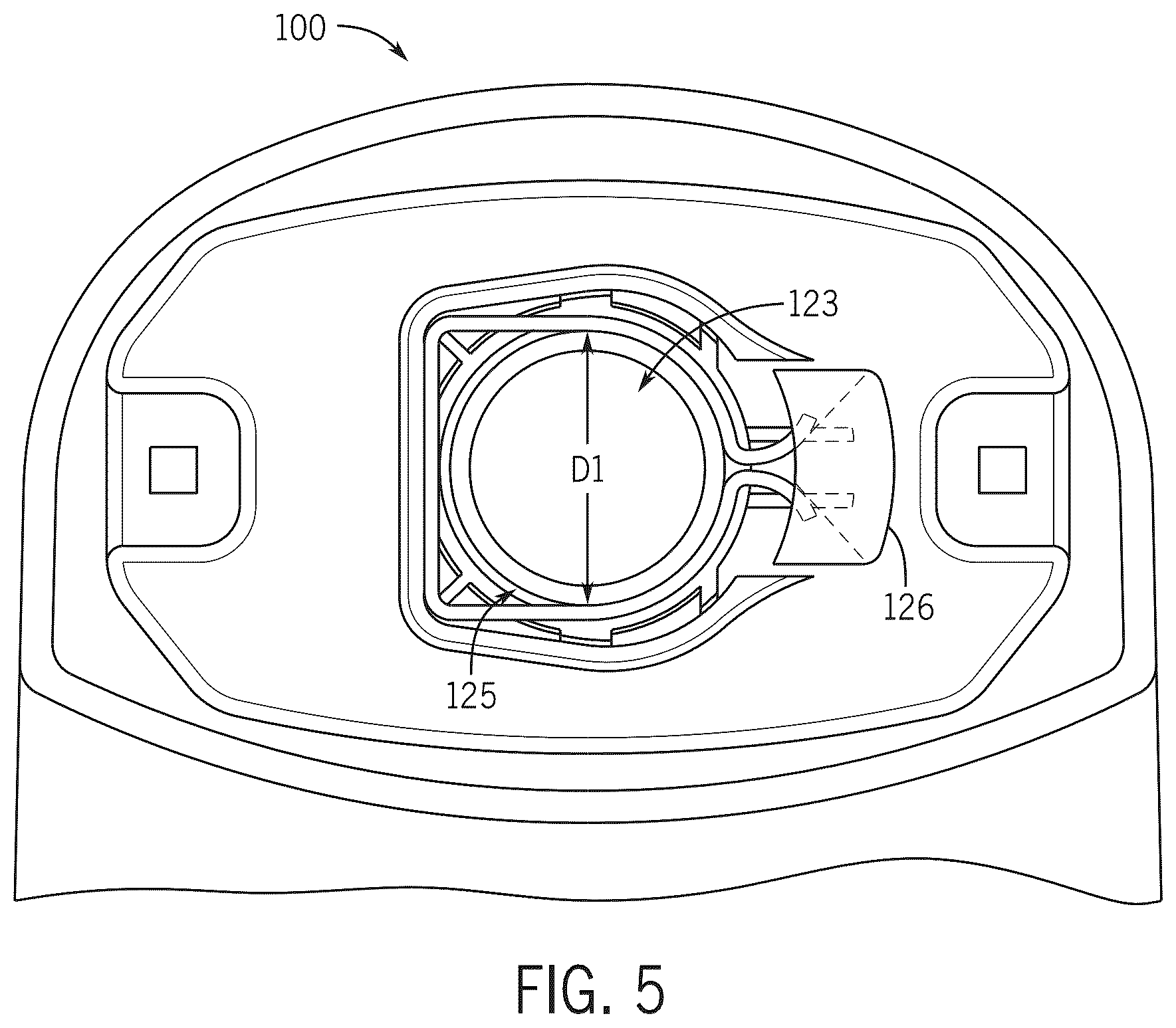 Patent US12312789 Figure 6 – Quick-coupling mechanism for toilet and method of using same