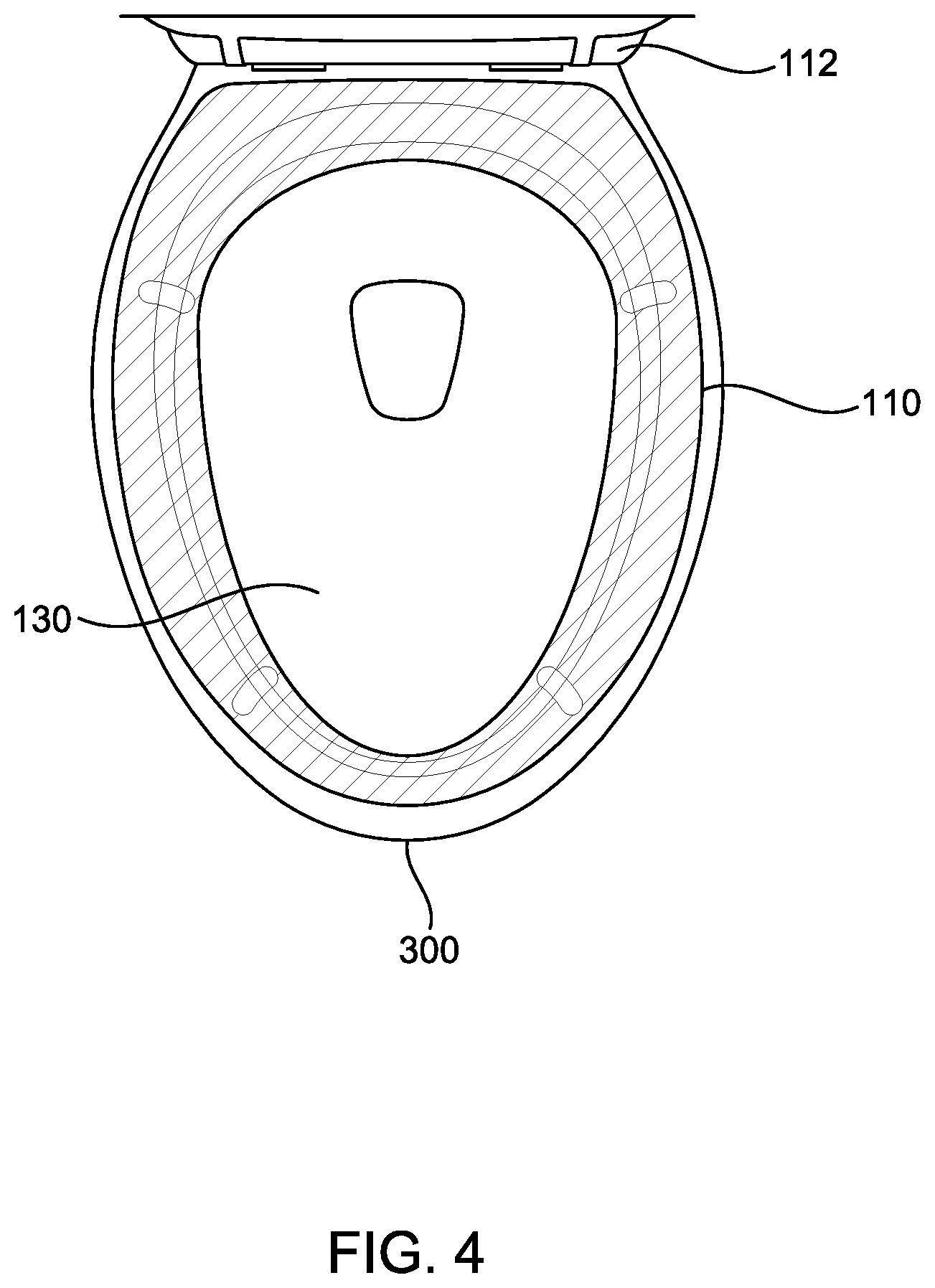 Patent US12312792 Figure 4 – Toilet infectious airborne particulate filtration and disinfection systems