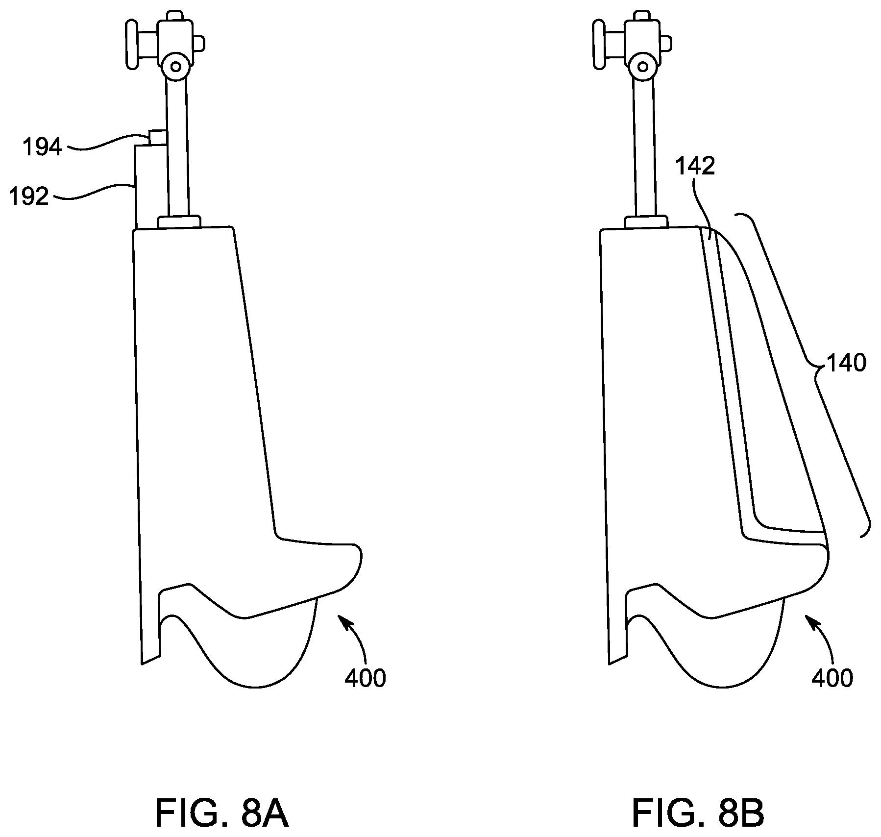 Patent US12312792 Figure 8 – Toilet infectious airborne particulate filtration and disinfection systems