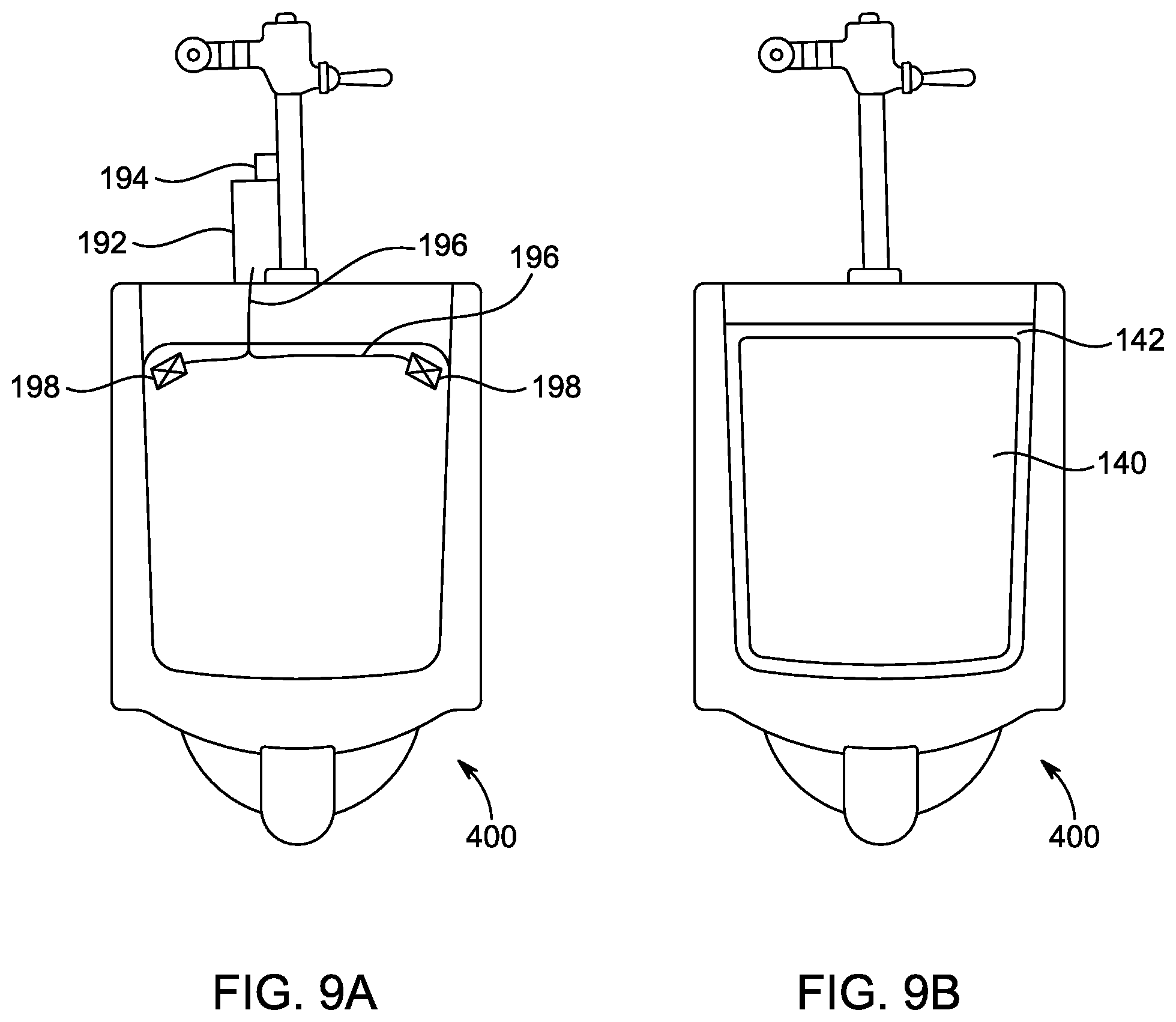 Patent US12312792 Figure 9 – Toilet infectious airborne particulate filtration and disinfection systems