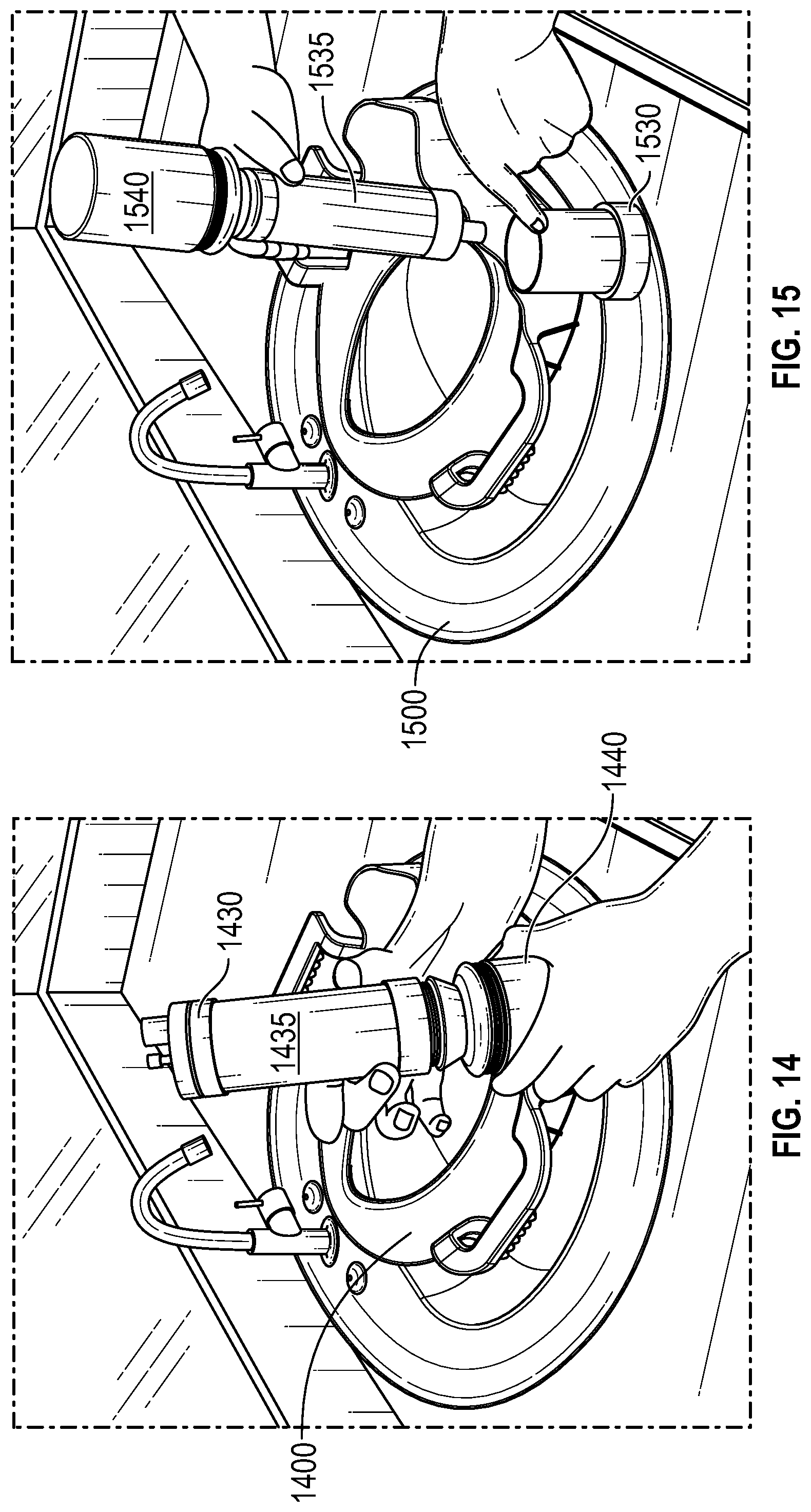 Patent US12312793 Figure 8 – Portable child seat bidets
