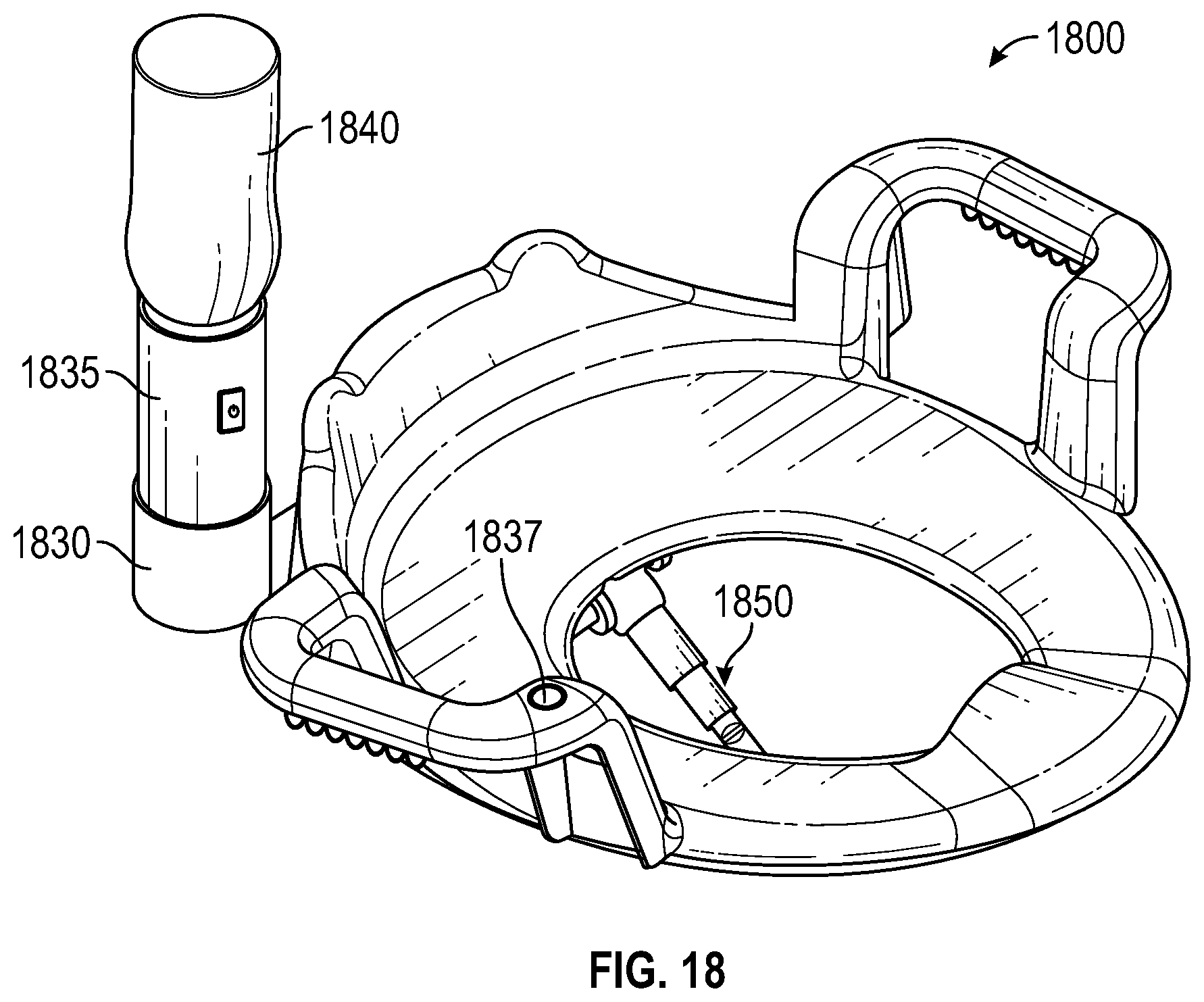 Patent US12312793 Figure 10 – Portable child seat bidets