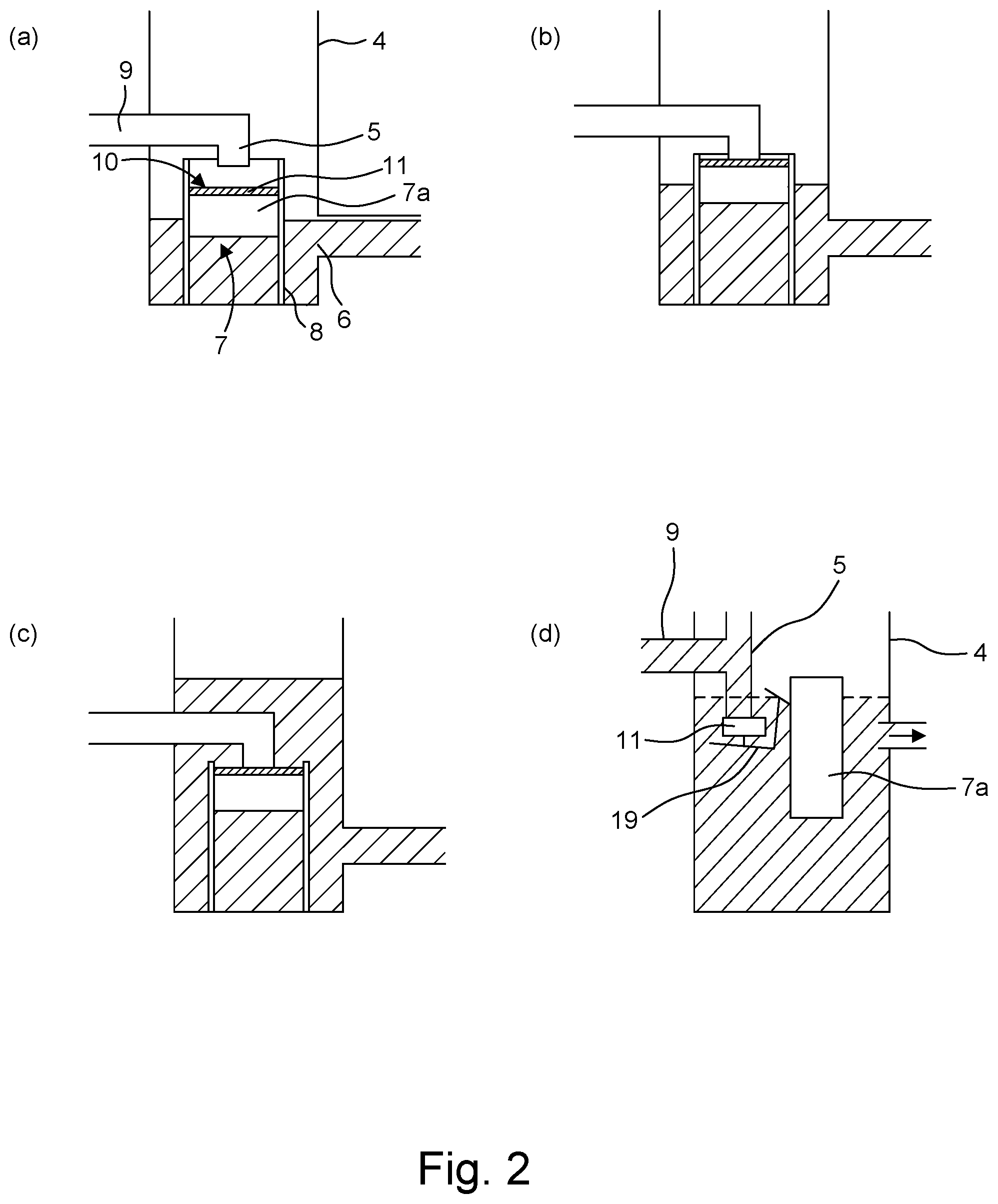 Patent US12312794 Figure 2 – System for the control of a flow of liquid between a first reservoir and a second reservoir