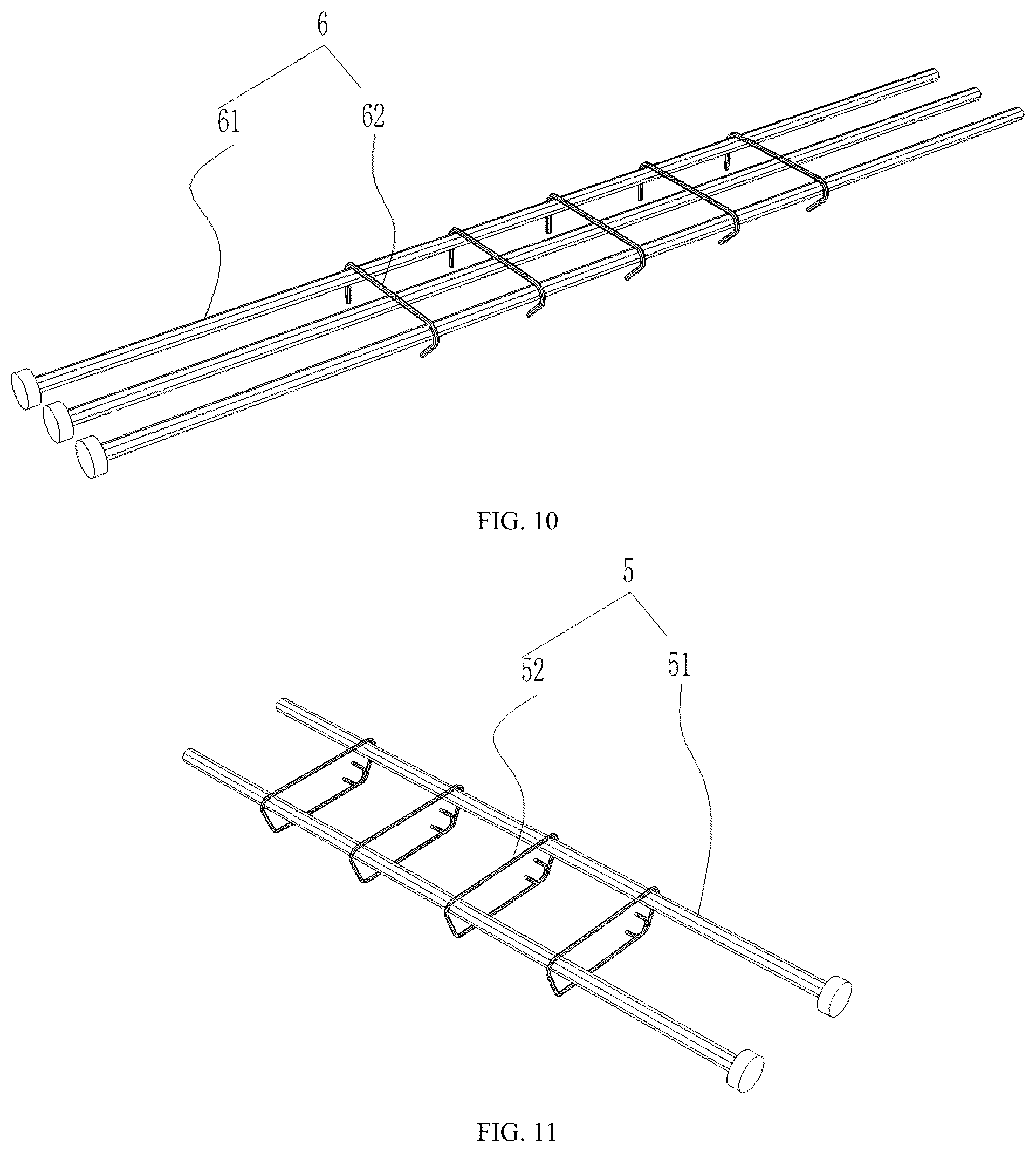 Patent US12312795 Figure 8 – Beam-slab integrated prefabricated waffle slab structure and construction method thereof