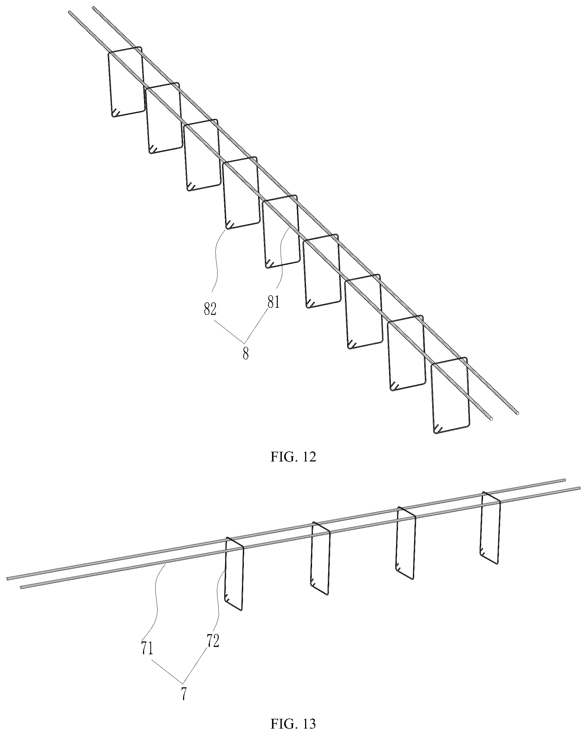 Patent US12312795 Figure 9 – Beam-slab integrated prefabricated waffle slab structure and construction method thereof