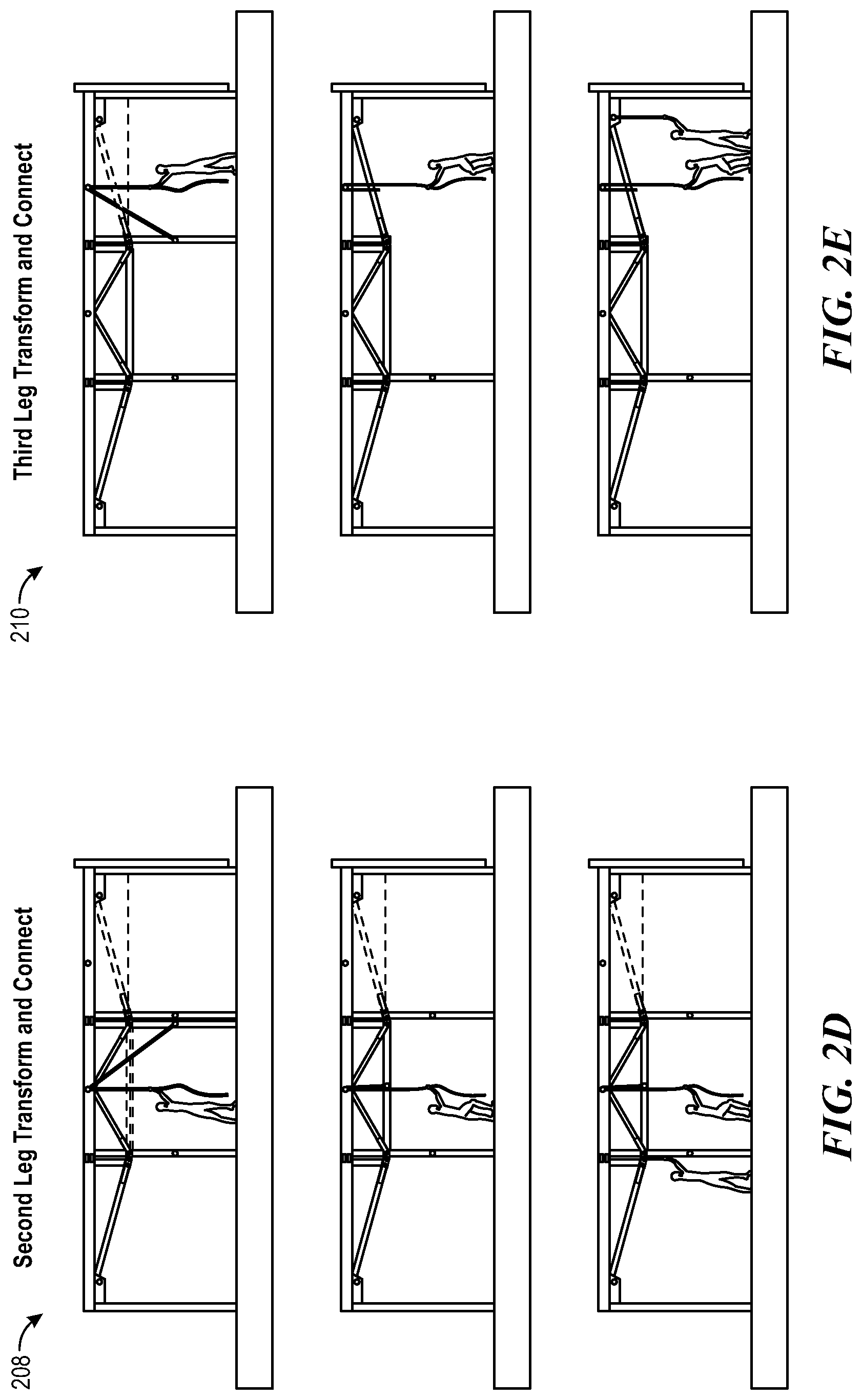 Patent US12312797 Figure 4 – System and methods employing prefabricated volumetric construction modules including transforming truss elements
