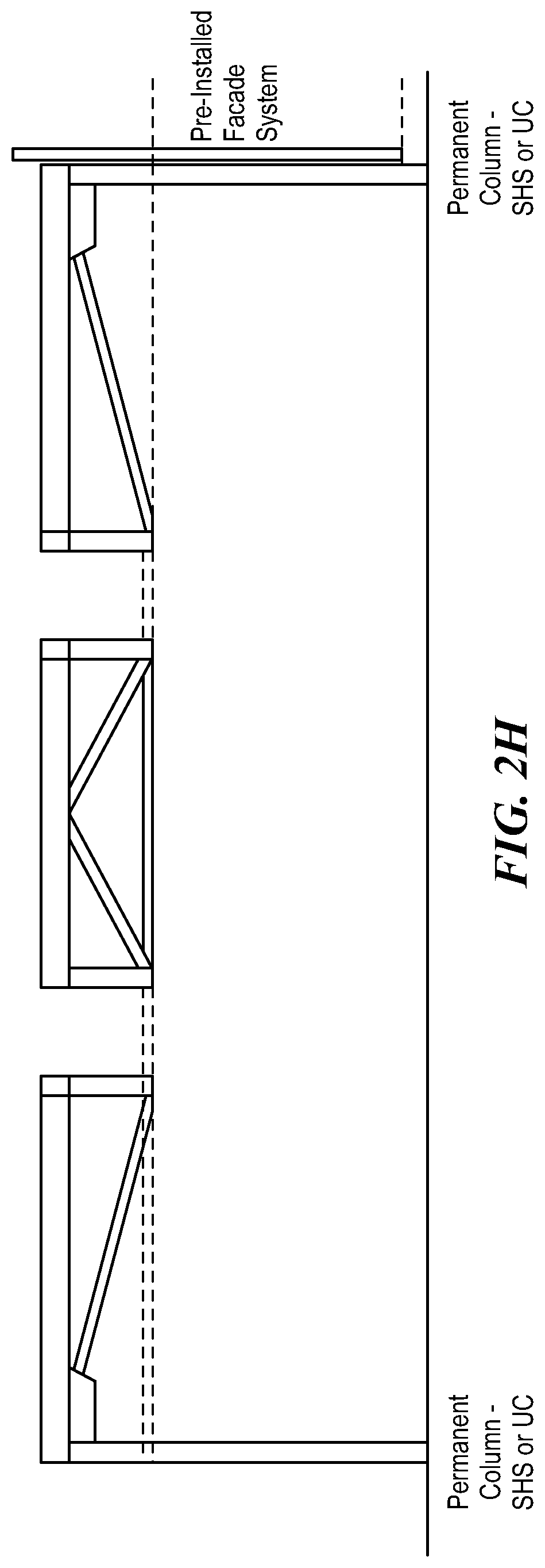 Patent US12312797 Figure 7 – System and methods employing prefabricated volumetric construction modules including transforming truss elements