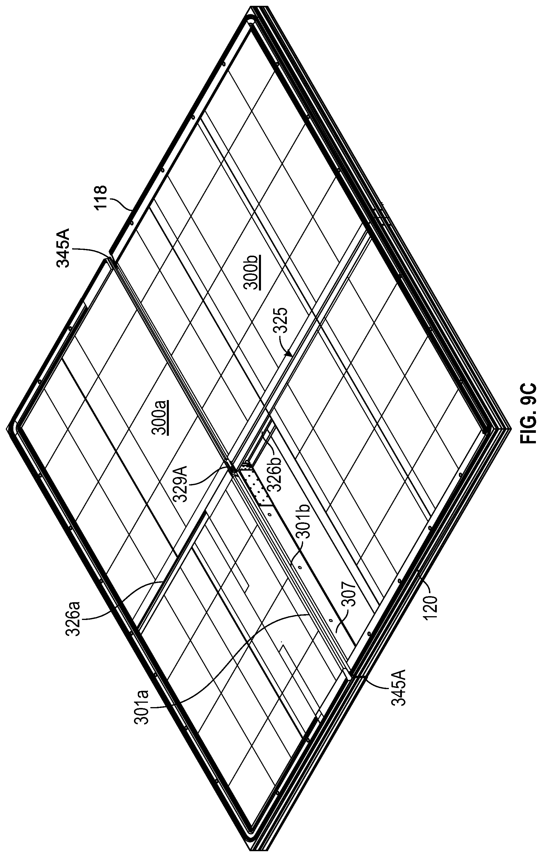 Patent US12312798 Figure 12 – Foldable transportable buildings