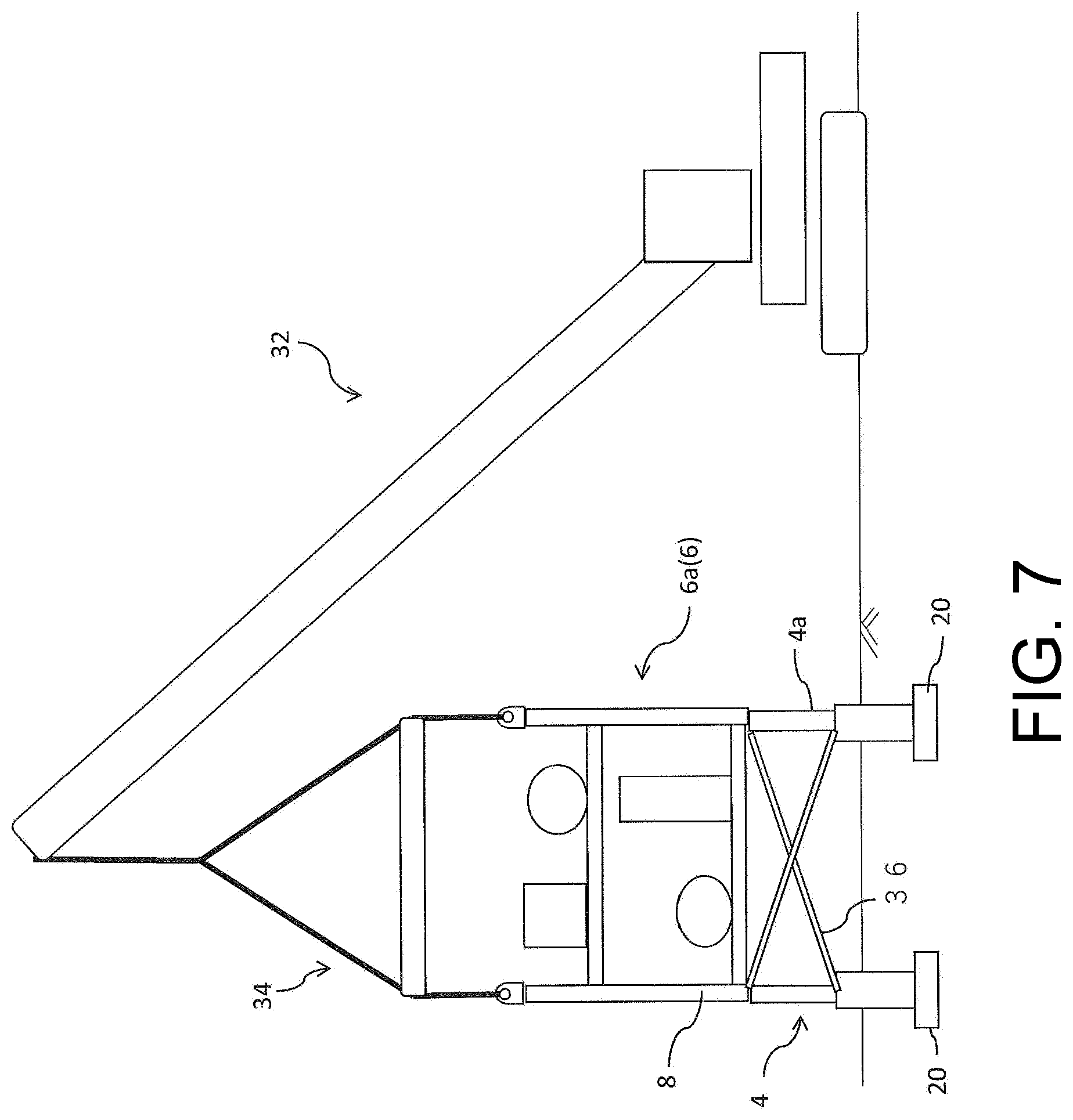 Patent US12312799 Figure 7 – Module for separate conveyance, structure for plant, and method of constructing structure for plant