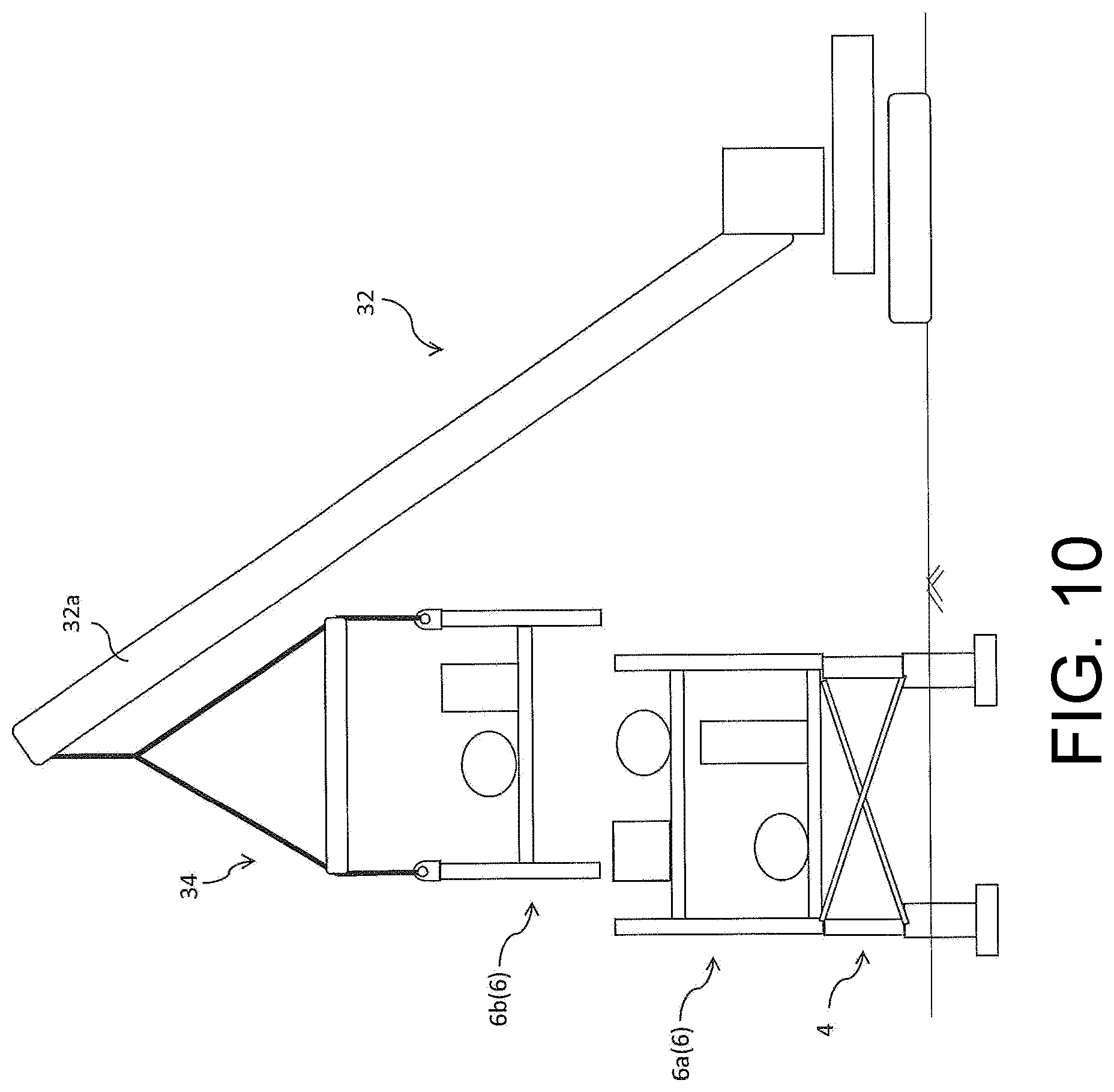 Patent US12312799 Figure 10 – Module for separate conveyance, structure for plant, and method of constructing structure for plant