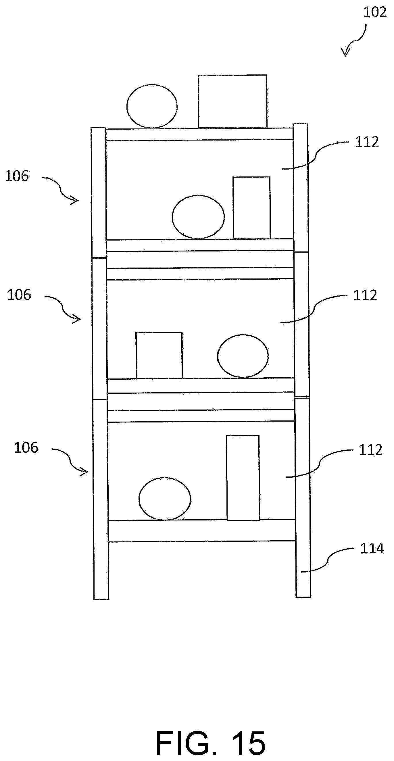 Patent US12312799 Figure 15 – Module for separate conveyance, structure for plant, and method of constructing structure for plant
